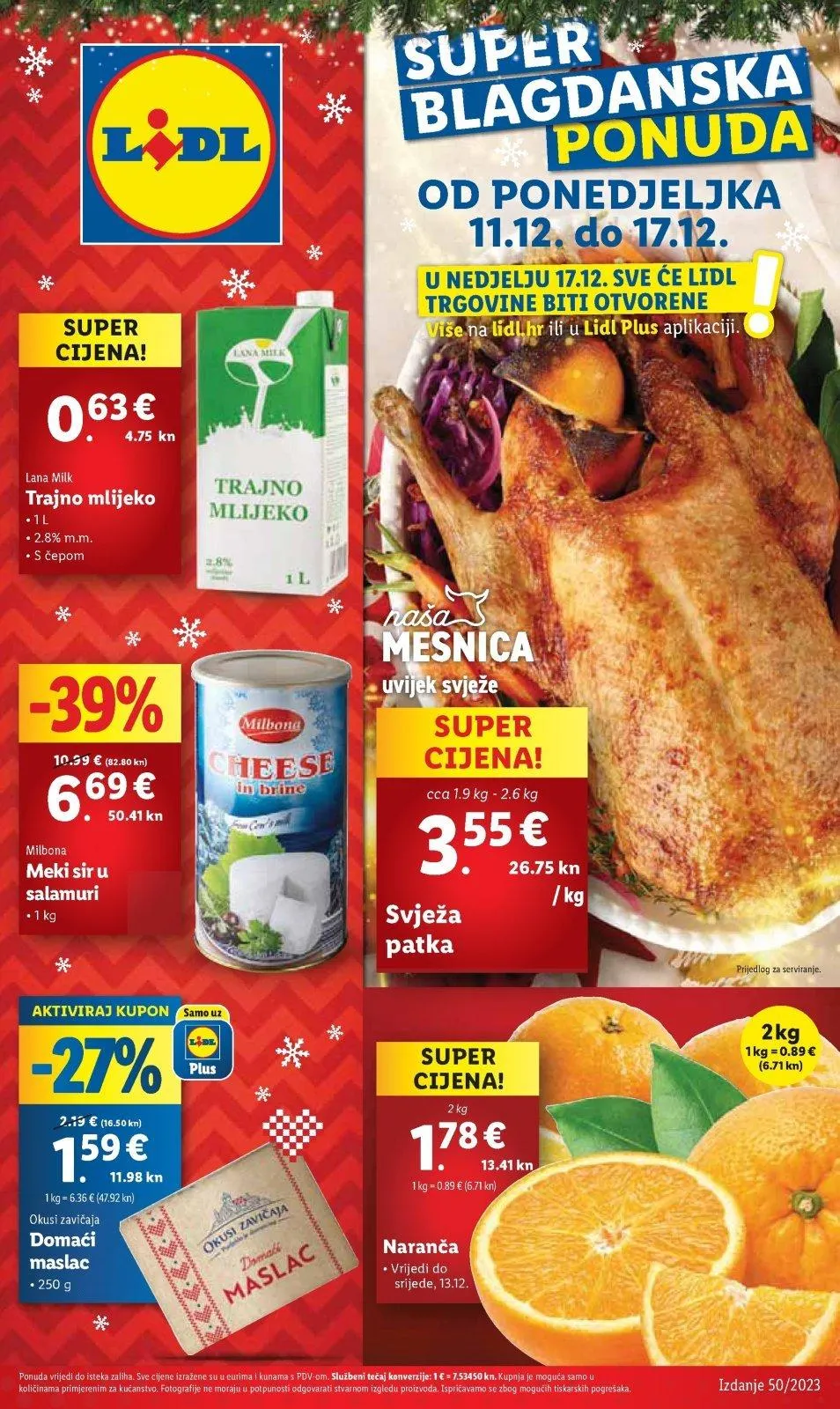 Katalog Lidl katalog do 17.12.2023 od 7. prosinca do 17. prosinca 2023. - Pregled Stranica 1