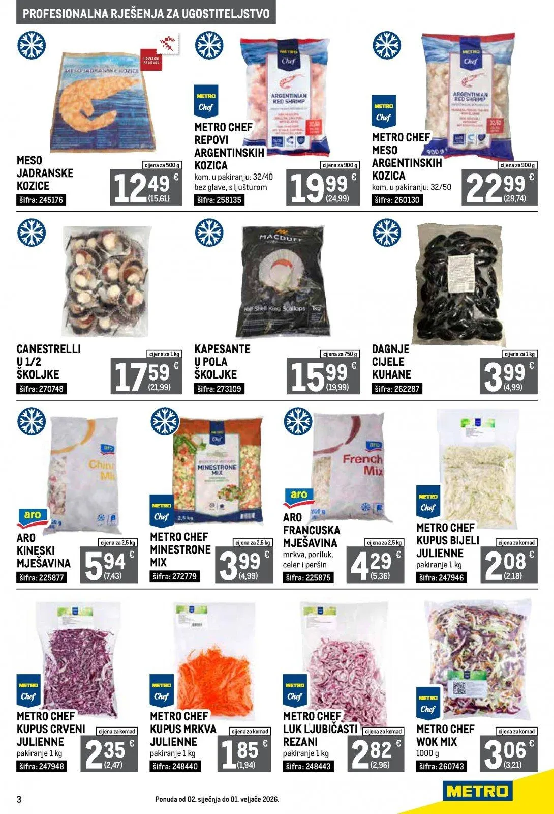 Katalog Metro katalog do 02.02.2026 od 15. siječnja do 2. veljače 2026. - Pregled Stranica 3