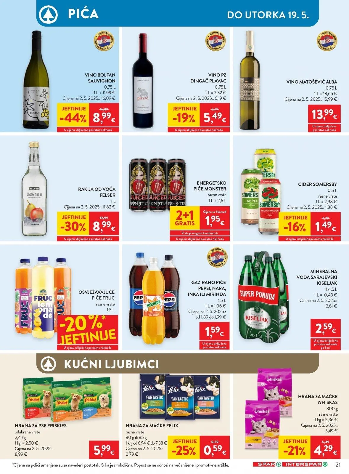 Katalog Interspar katalog do 19.05.2026 od 13. svibnja do 19. svibnja 2026. - Pregled Stranica 25