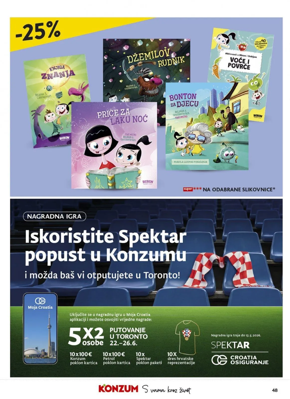 Katalog Konzum katalog do 28.04.2026 od 22. travnja do 28. travnja 2026. - Pregled Stranica 48