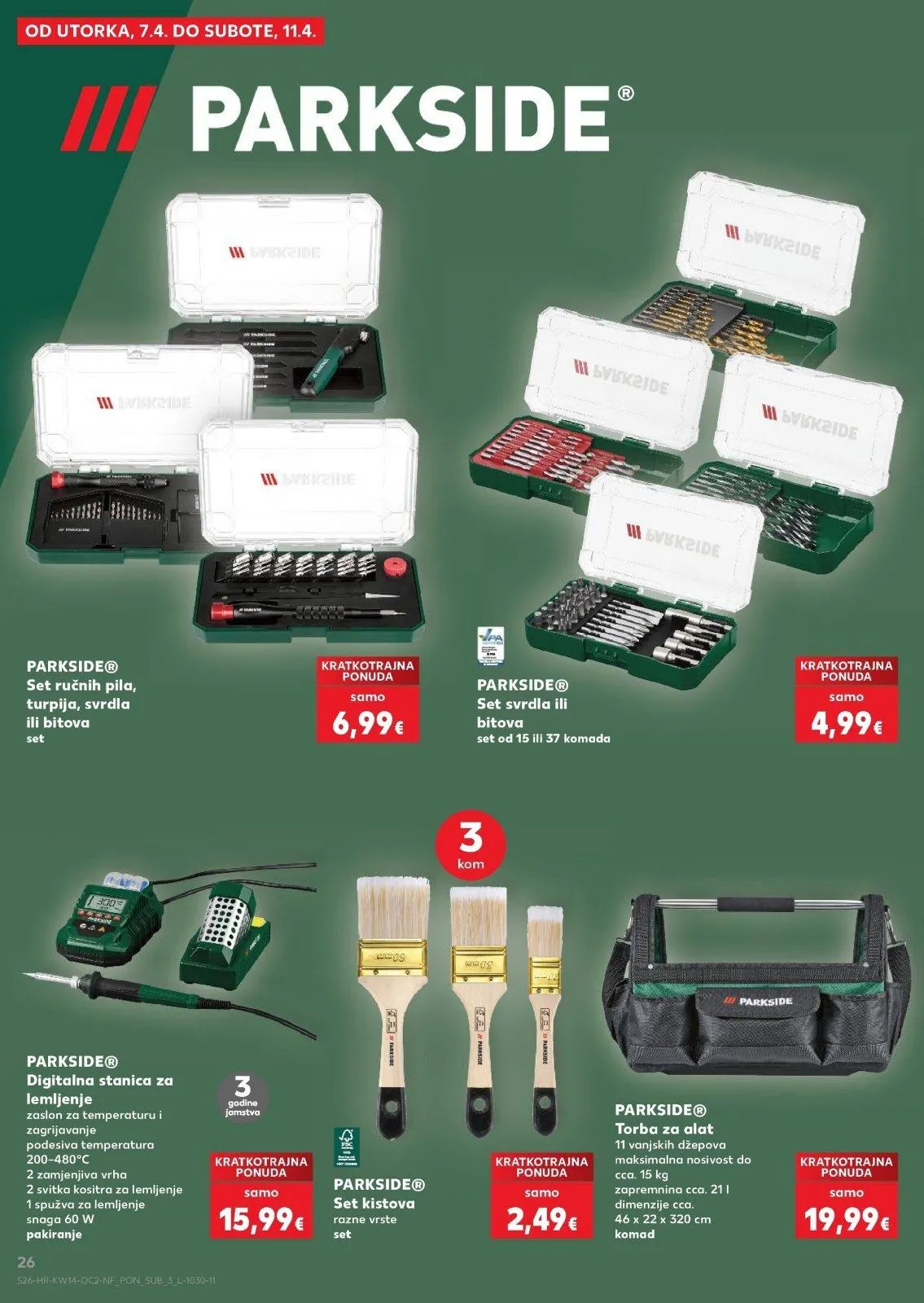 Katalog Kaufland katalog do 07.04.2026 od 1. travnja do 7. travnja 2026. - Pregled Stranica 26