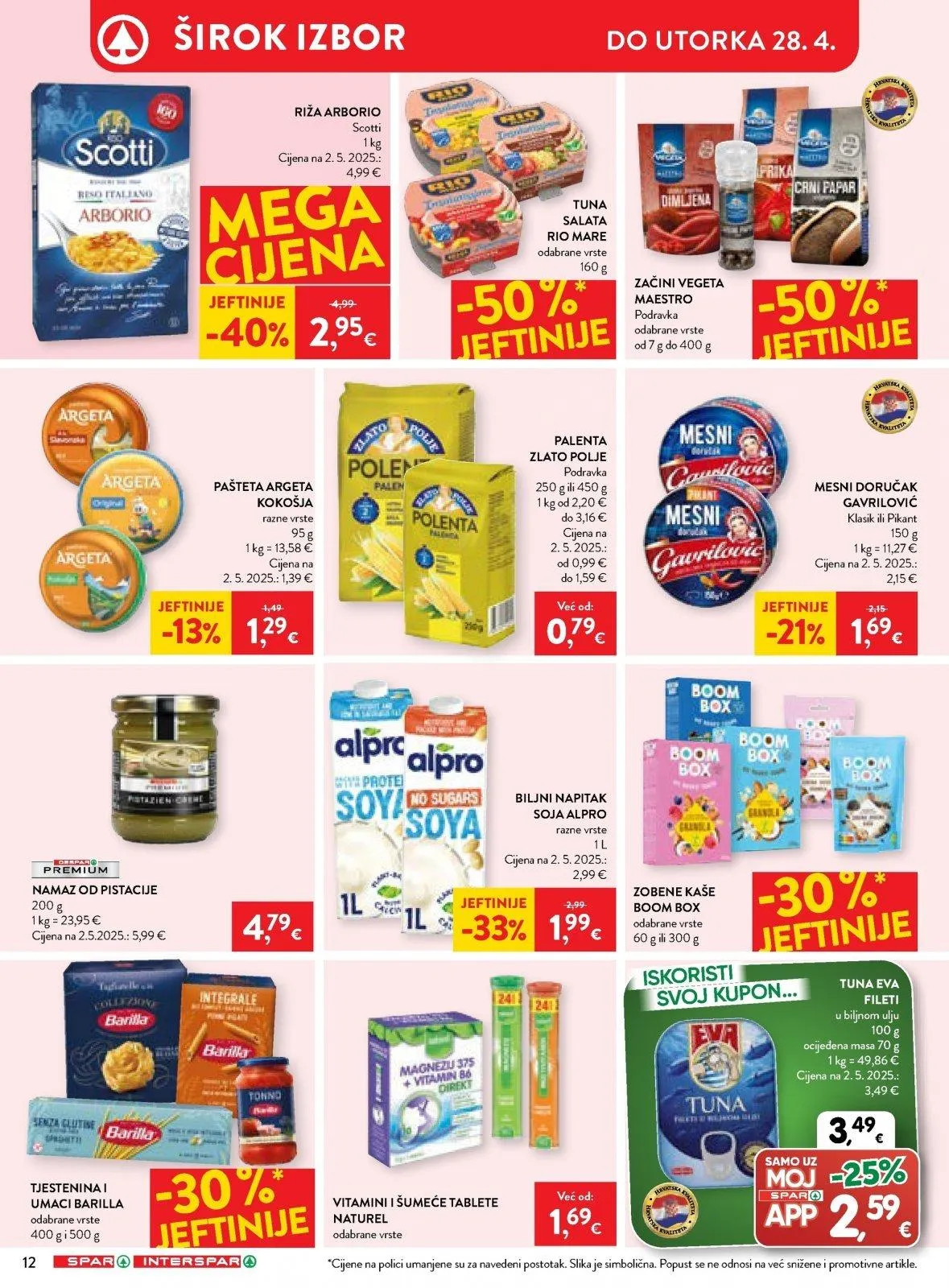 Katalog Spar katalog do 28.04.2026 od 22. travnja do 28. travnja 2026. - Pregled Stranica 14