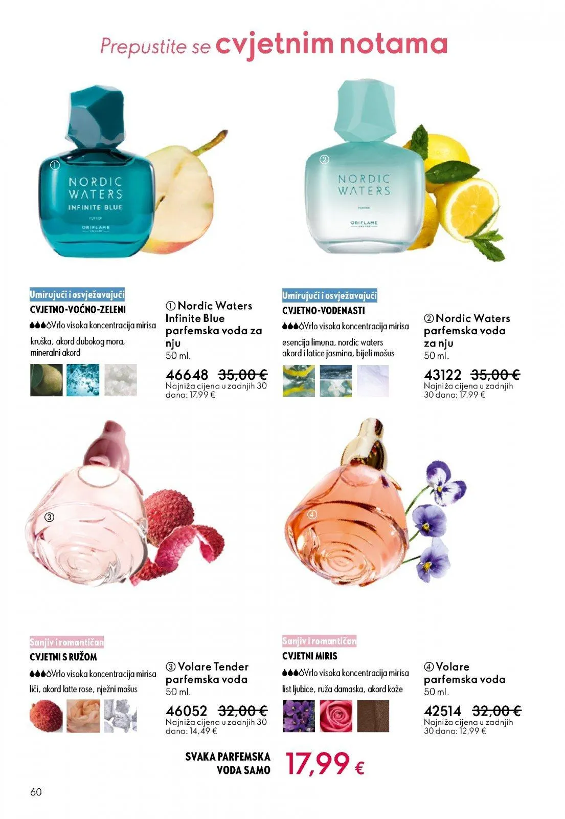 Katalog Oriflame katalog do 21.04.2026 od 2. travnja do 21. travnja 2026. - Pregled Stranica 60
