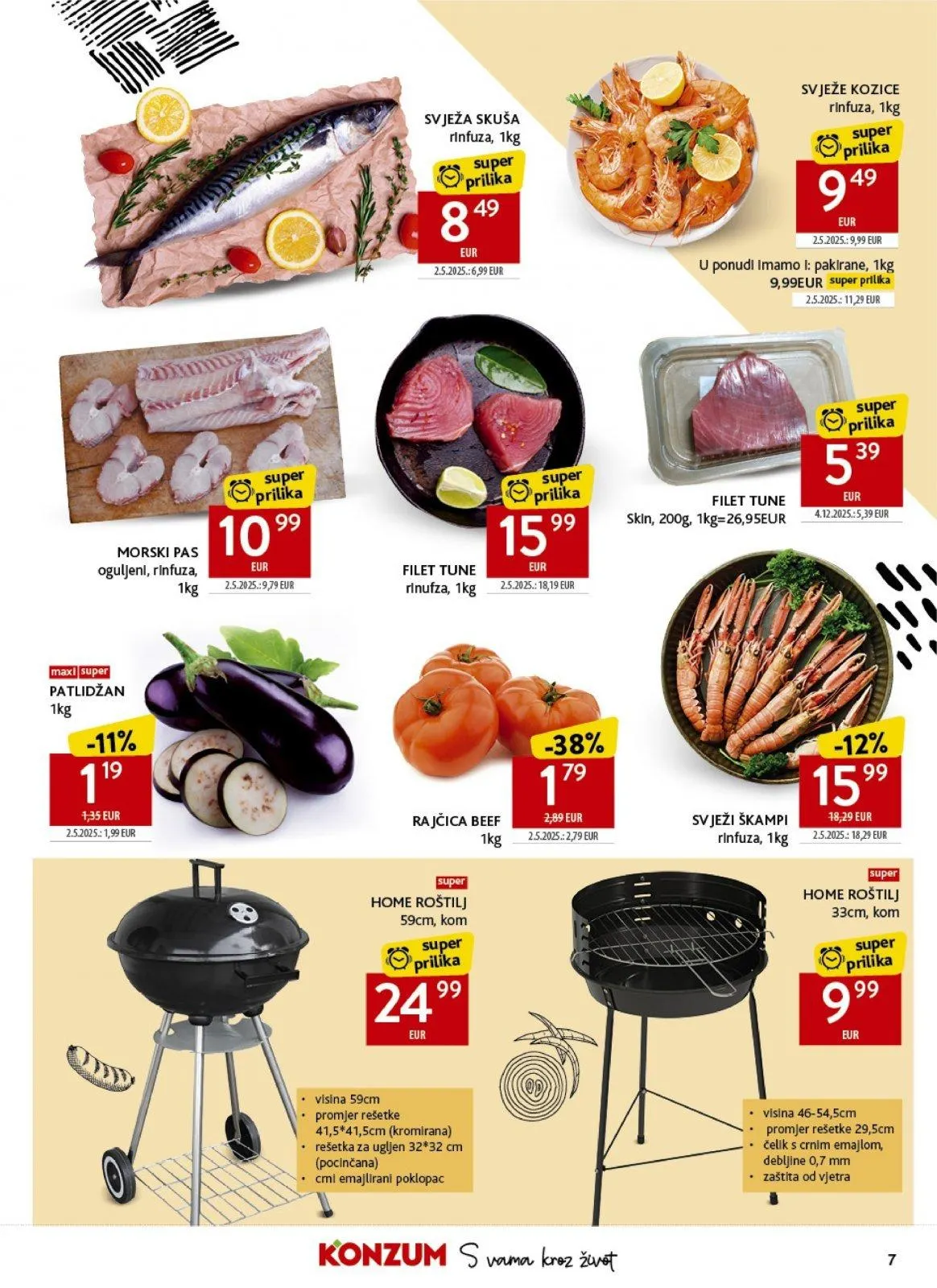 Katalog Konzum katalog do 16.06.2026 od 10. lipnja do 16. lipnja 2026. - Pregled Stranica 7