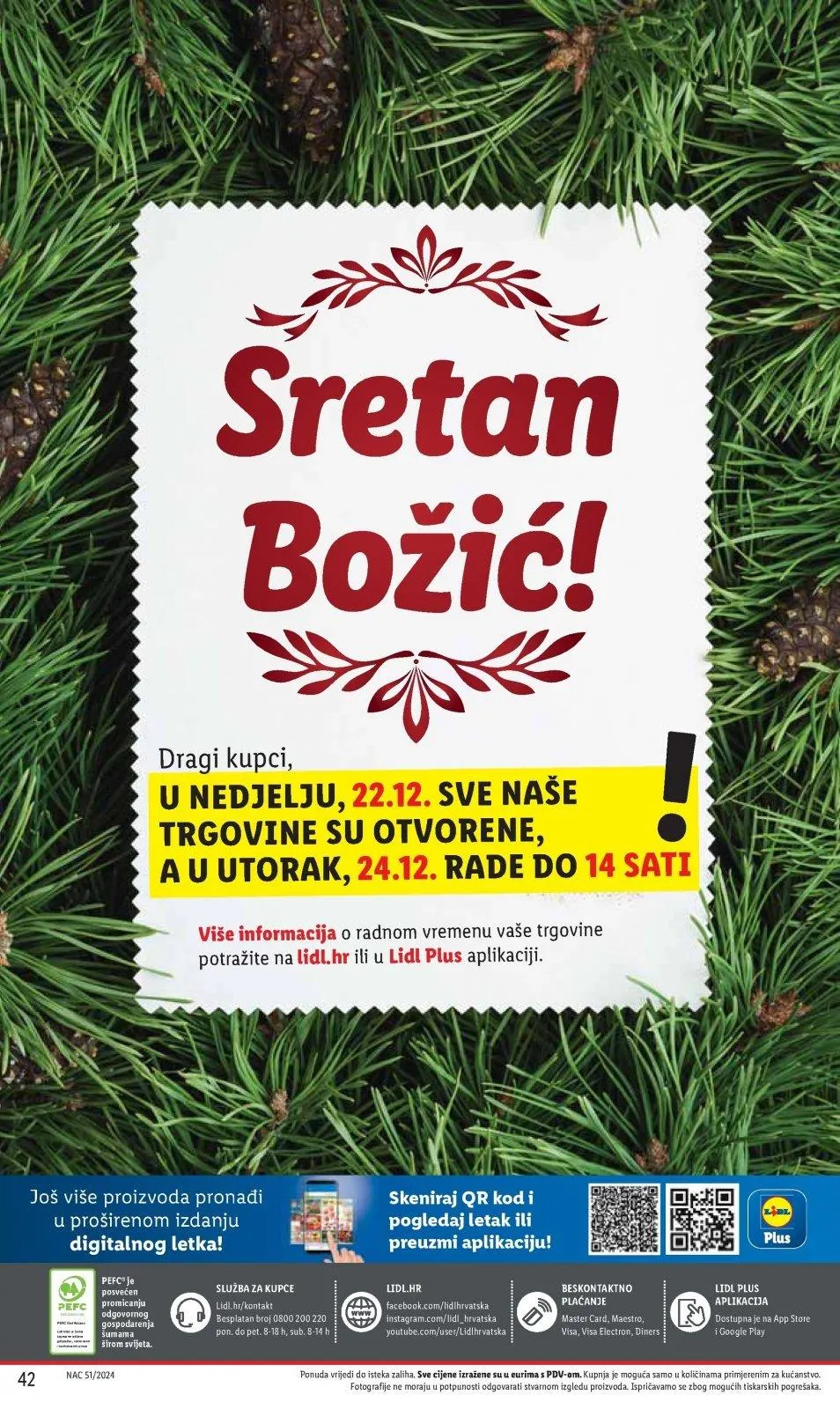 Katalog Lidl katalog do 24.12.2024 od 20. prosinca do 24. prosinca 2024. - Pregled Stranica 42