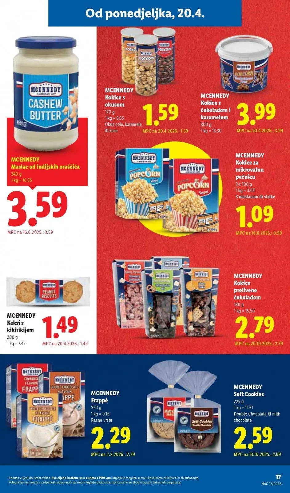 Katalog Lidl katalog do 26.04.2026 od 16. travnja do 26. travnja 2026. - Pregled Stranica 17