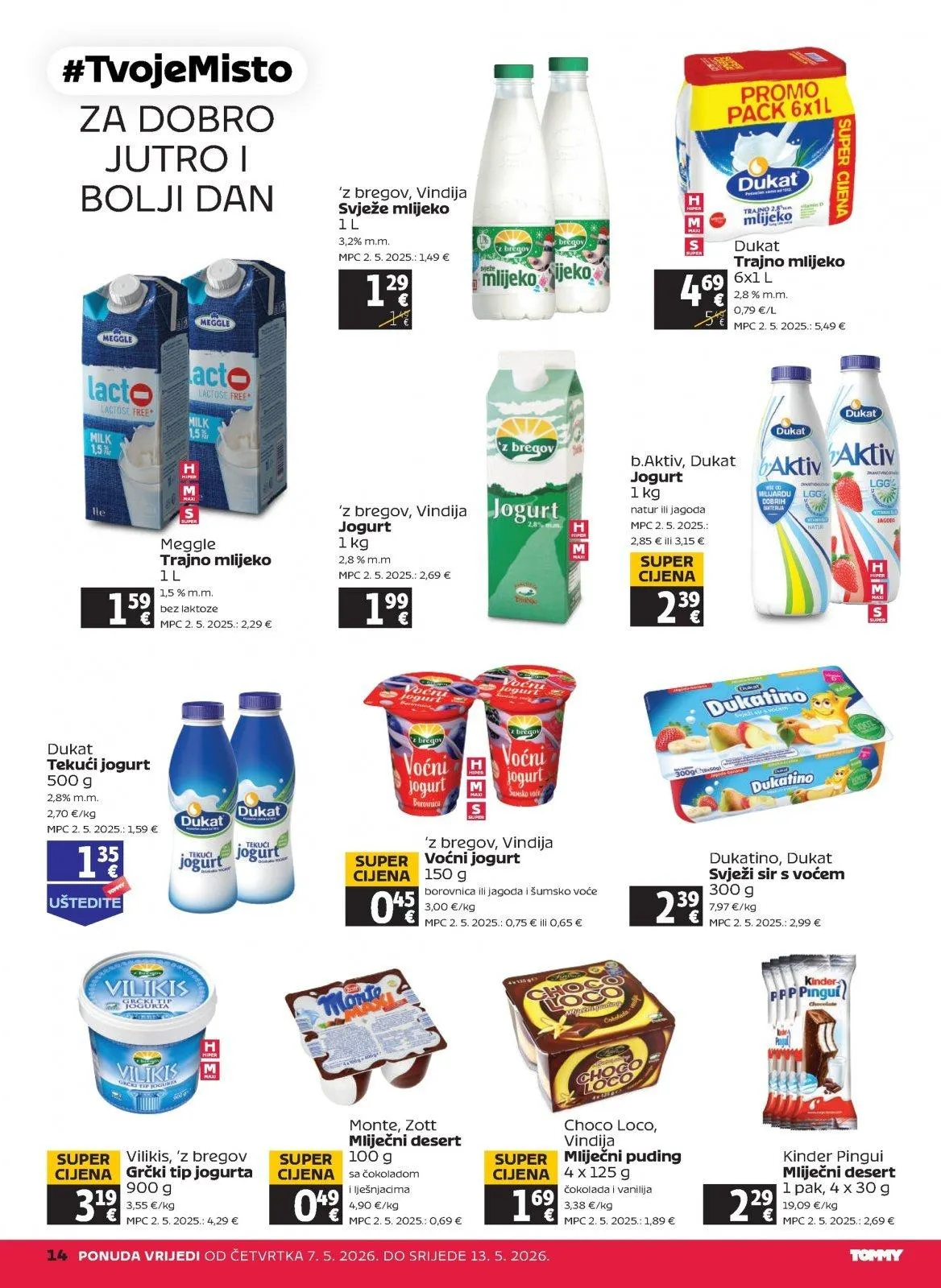 Katalog Tommy katalog do 13.05.2026 od 7. svibnja do 13. svibnja 2026. - Pregled Stranica 14