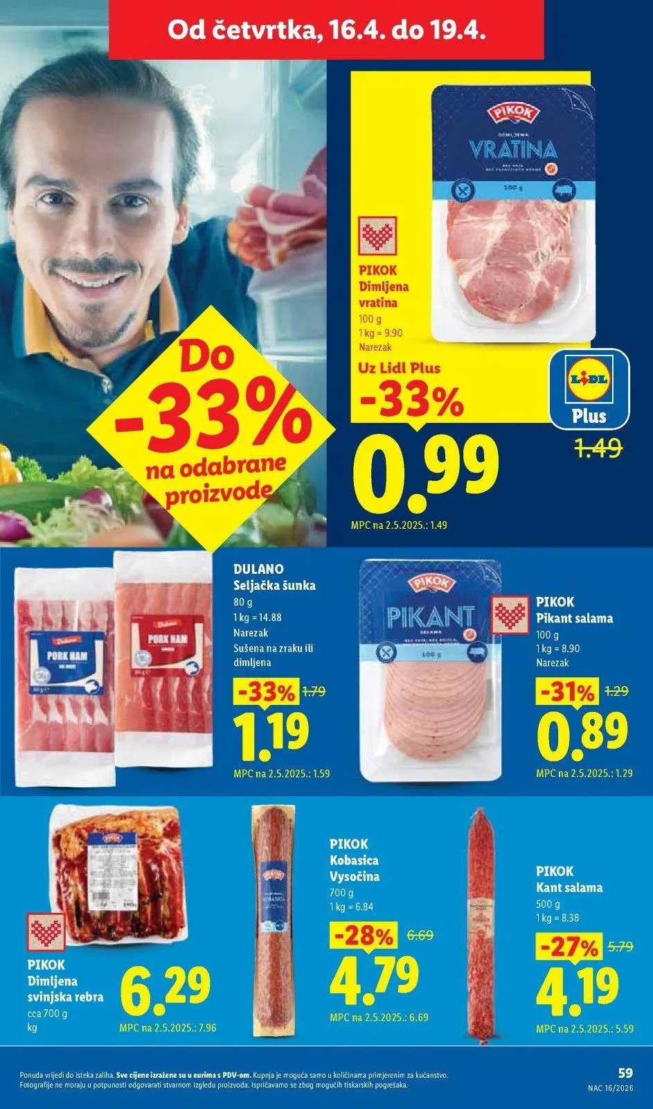 Katalog Lidl katalog do 19.04.2026 od 9. travnja do 19. travnja 2026. - Pregled Stranica 59