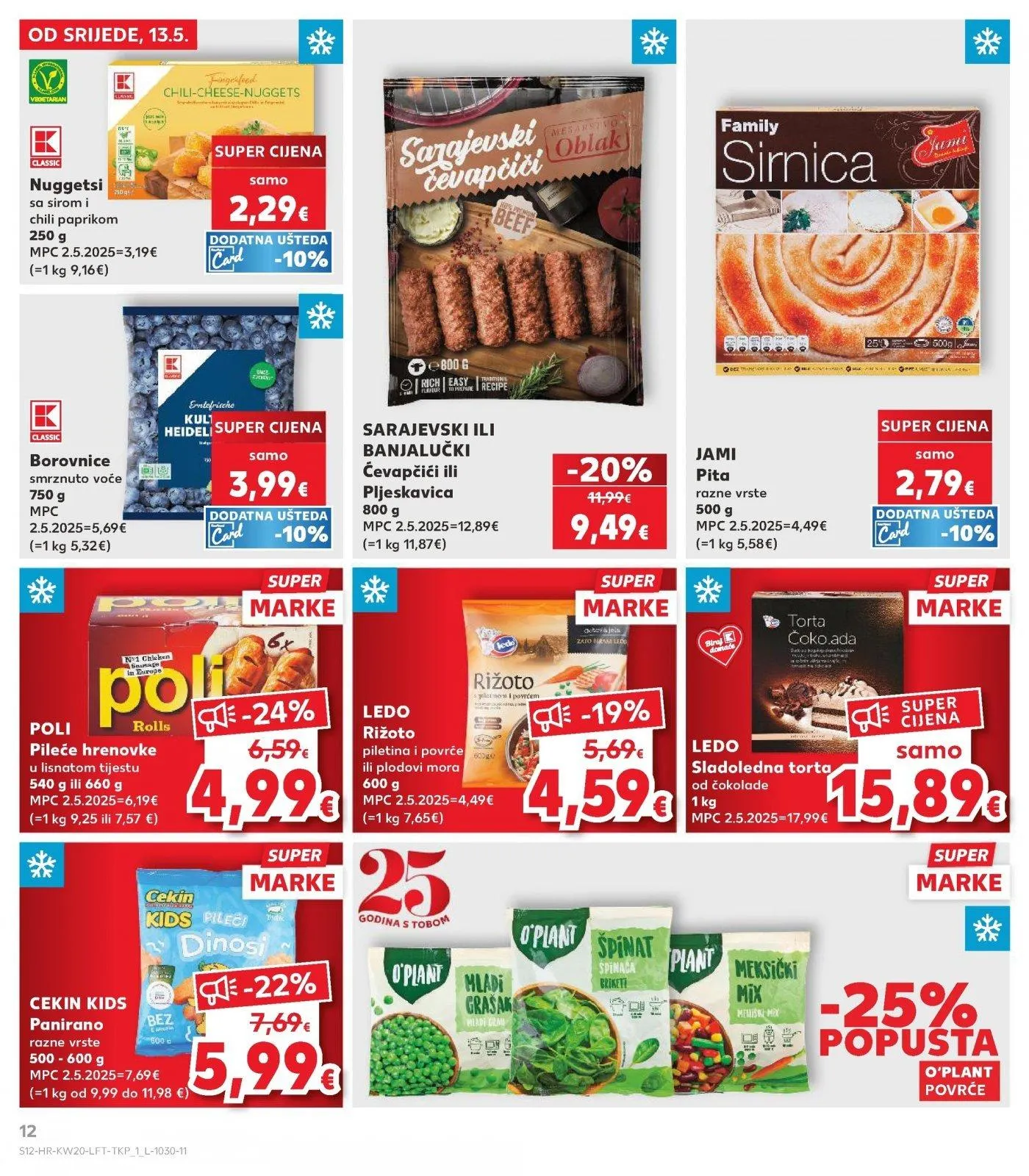 Katalog Kaufland katalog do 19.05.2026 od 13. svibnja do 19. svibnja 2026. - Pregled Stranica 12