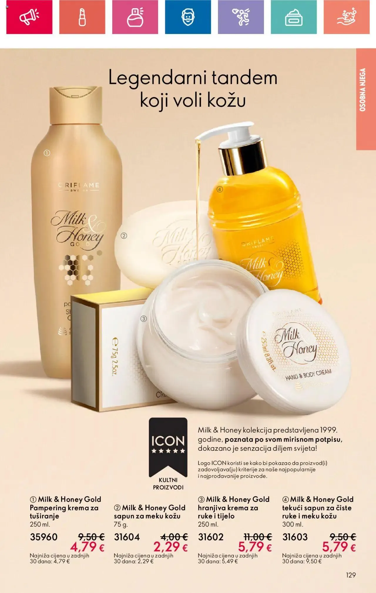 Katalog Katalog 11/2024 Oriflame od 1. kolovoza do 21. kolovoza 2024. - Pregled Stranica 129