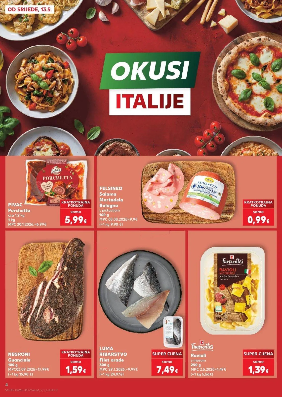 Katalog Kaufland katalog do 19.05.2026 od 13. svibnja do 19. svibnja 2026. - Pregled Stranica 4