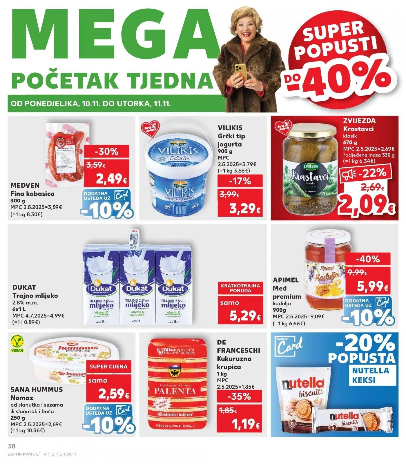 Katalog Kaufland katalog do 11.11.2025 od 5. studenoga do 11. studenoga 2025. - Pregled Stranica 38
