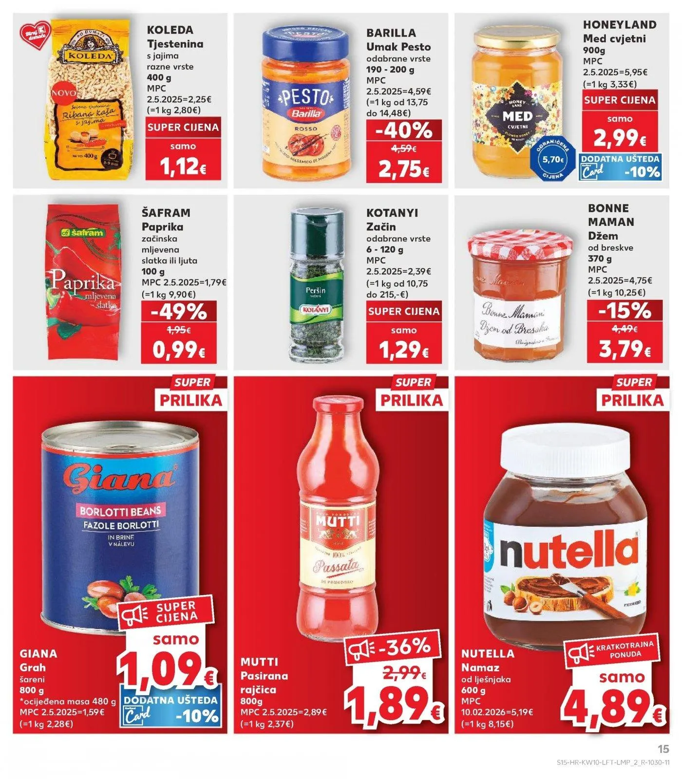 Katalog Kaufland katalog do 10.03.2026 od 5. ožujka do 10. ožujka 2026. - Pregled Stranica 15
