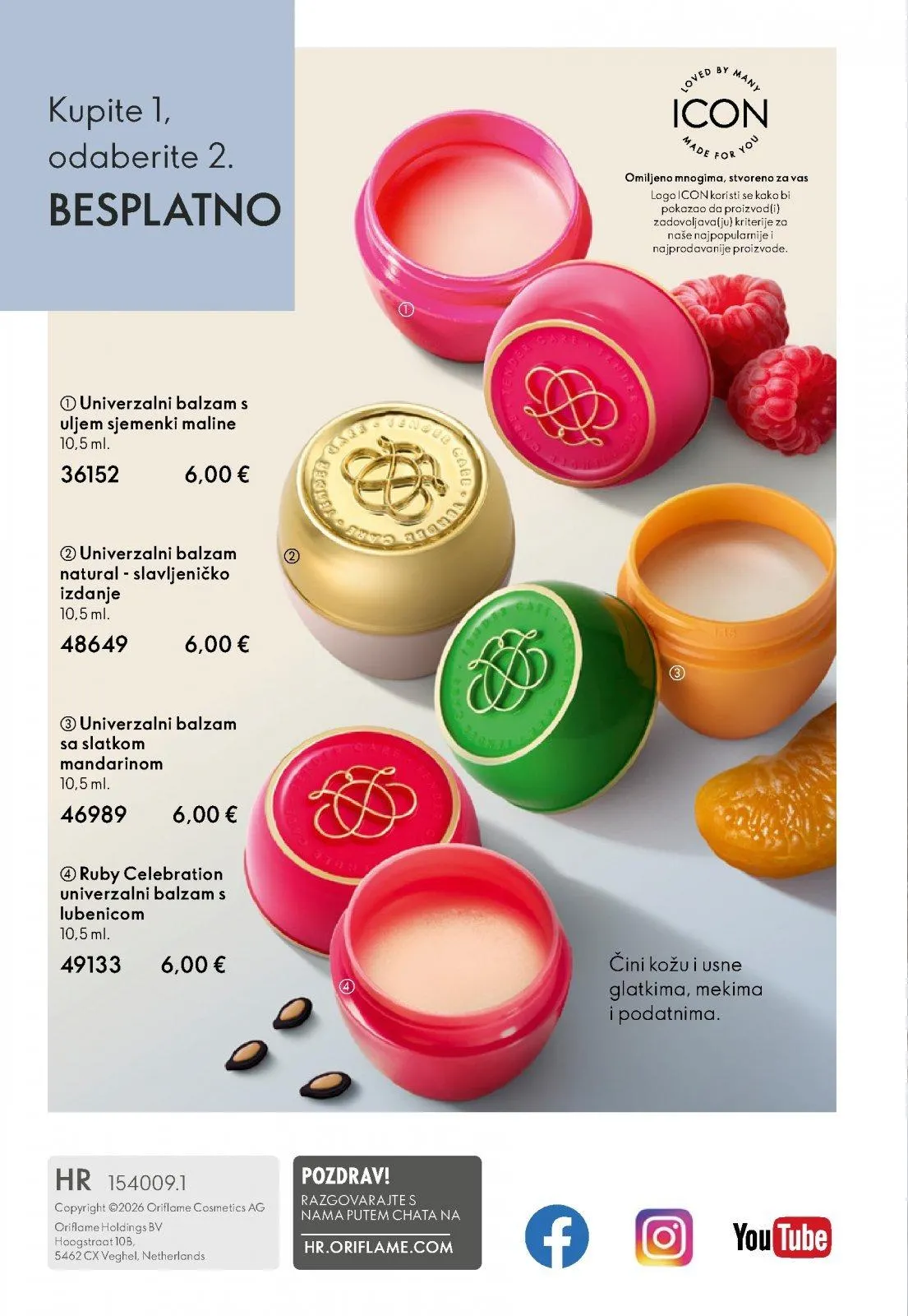 Katalog Oriflame katalog do 23.06.2026 od 9. lipnja do 23. lipnja 2026. - Pregled Stranica 164