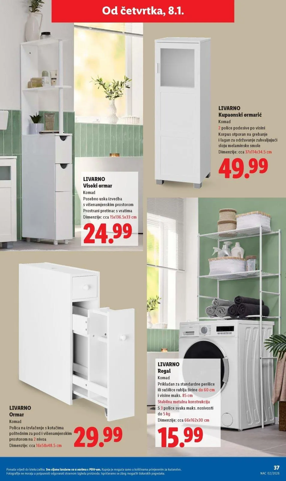 Katalog Lidl katalog do 11.01.2026 od 6. siječnja do 11. siječnja 2026. - Pregled Stranica 37