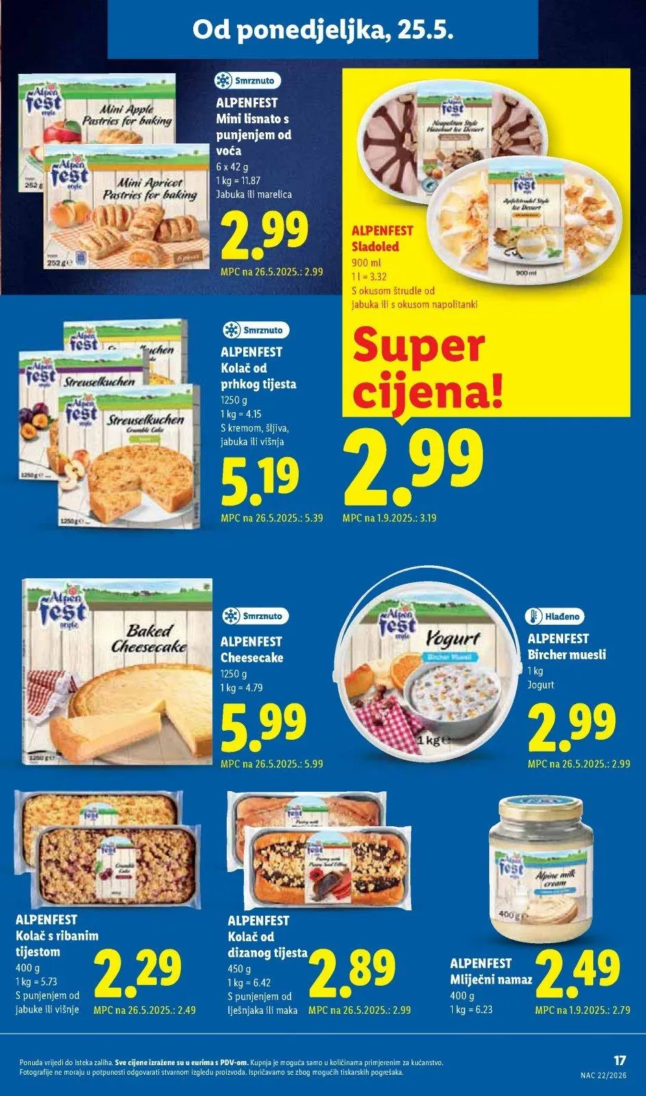 Katalog Lidl katalog do 31.05.2026 od 21. svibnja do 31. svibnja 2026. - Pregled Stranica 17