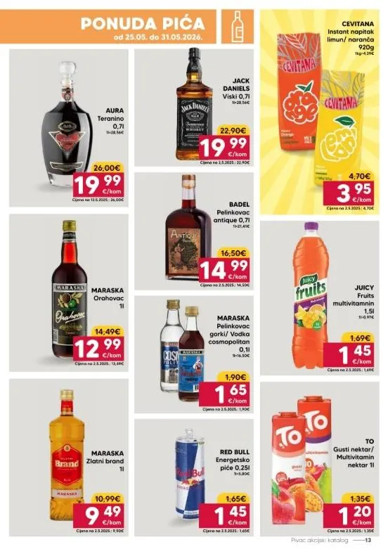 Katalog Pivac katalog do 31.05.2026 od 27. svibnja do 31. svibnja 2026. - Pregled Stranica 13