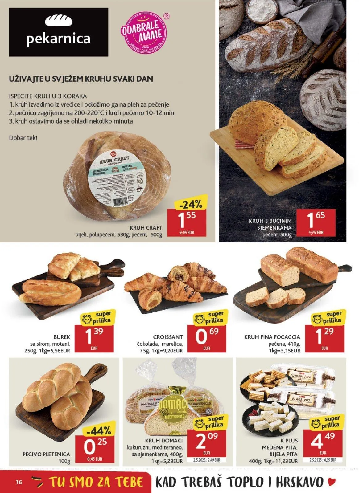 Katalog Konzum katalog do 05.05.2026 od 29. travnja do 5. svibnja 2026. - Pregled Stranica 16