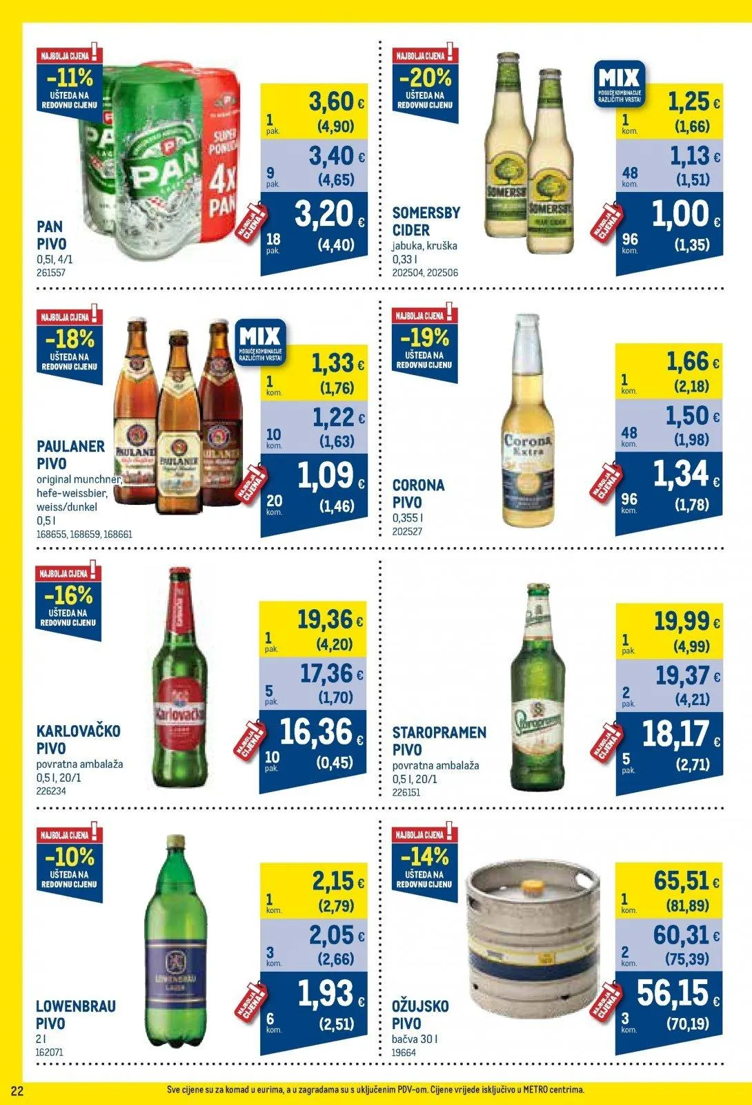 Katalog Metro katalog do 01.07.2026 od 9. lipnja do 1. srpnja 2026. - Pregled Stranica 22