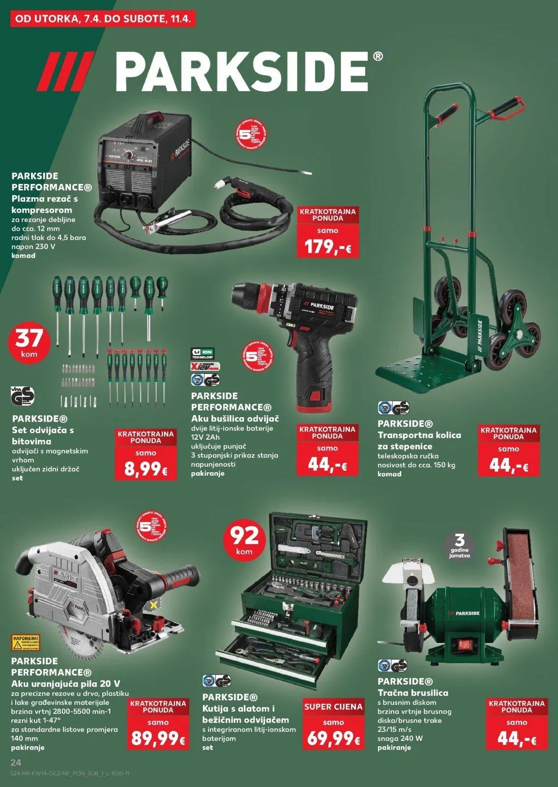 Katalog Kaufland katalog do 07.04.2026 od 1. travnja do 7. travnja 2026. - Pregled Stranica 24