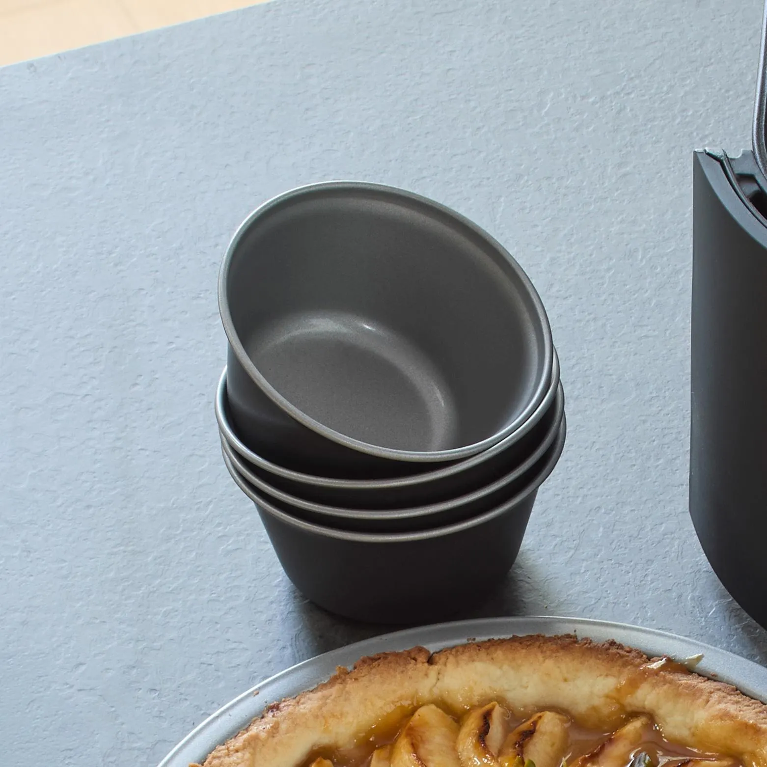 Heißluftfritteusen-Backform in verschiedenen Formen, 2er-Pack