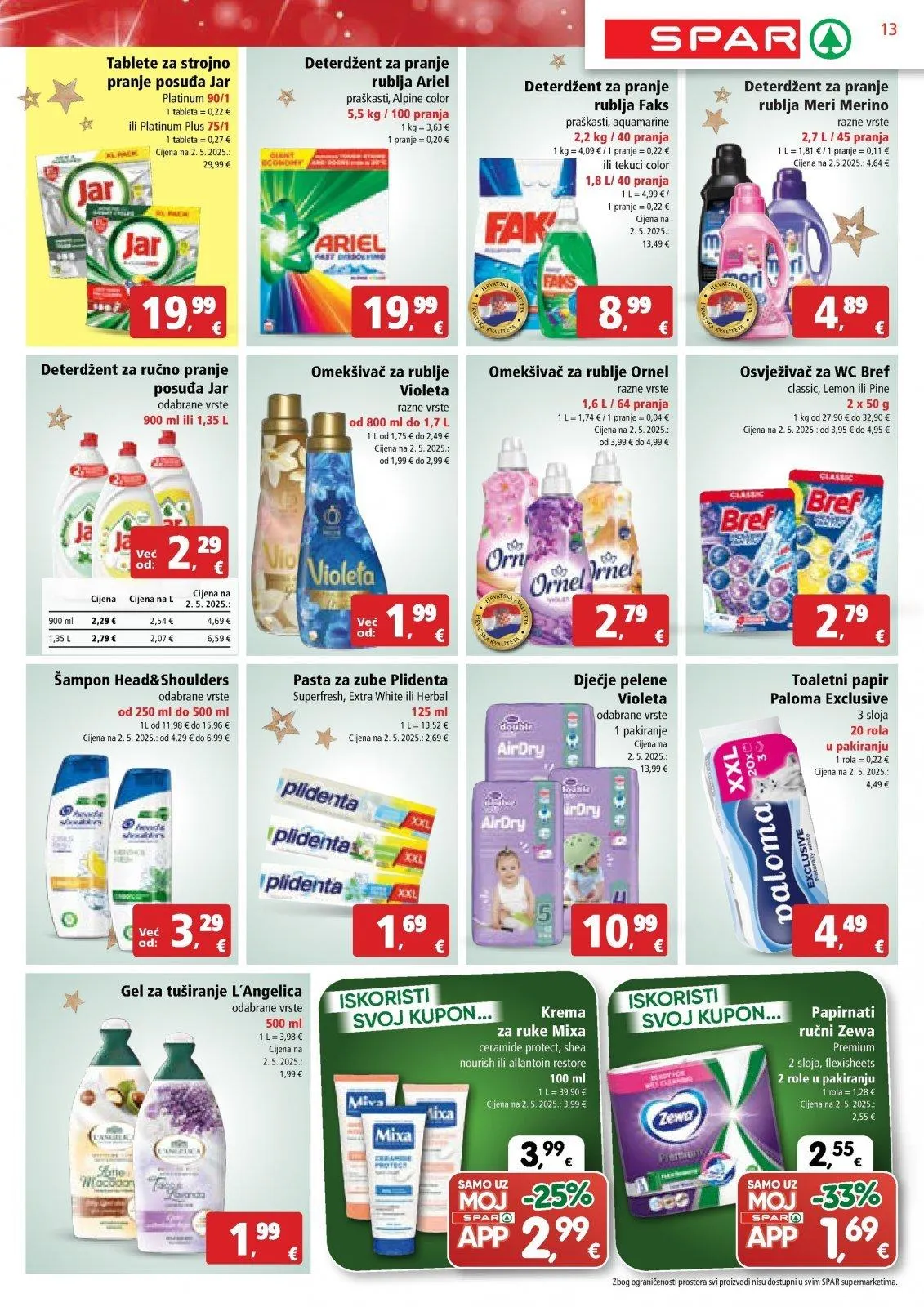 Katalog Spar katalog do 09.12.2025 od 3. prosinca do 9. prosinca 2025. - Pregled Stranica 13
