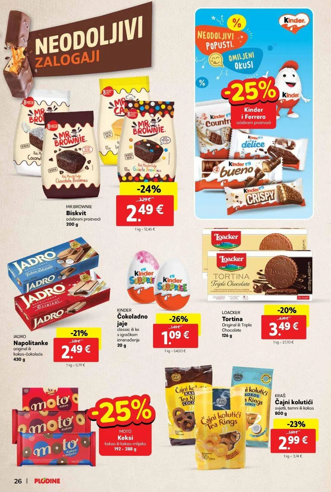 Katalog Plodine katalog do 18.02.2025 od 12. veljače do 18. veljače 2025. - Pregled Stranica 26