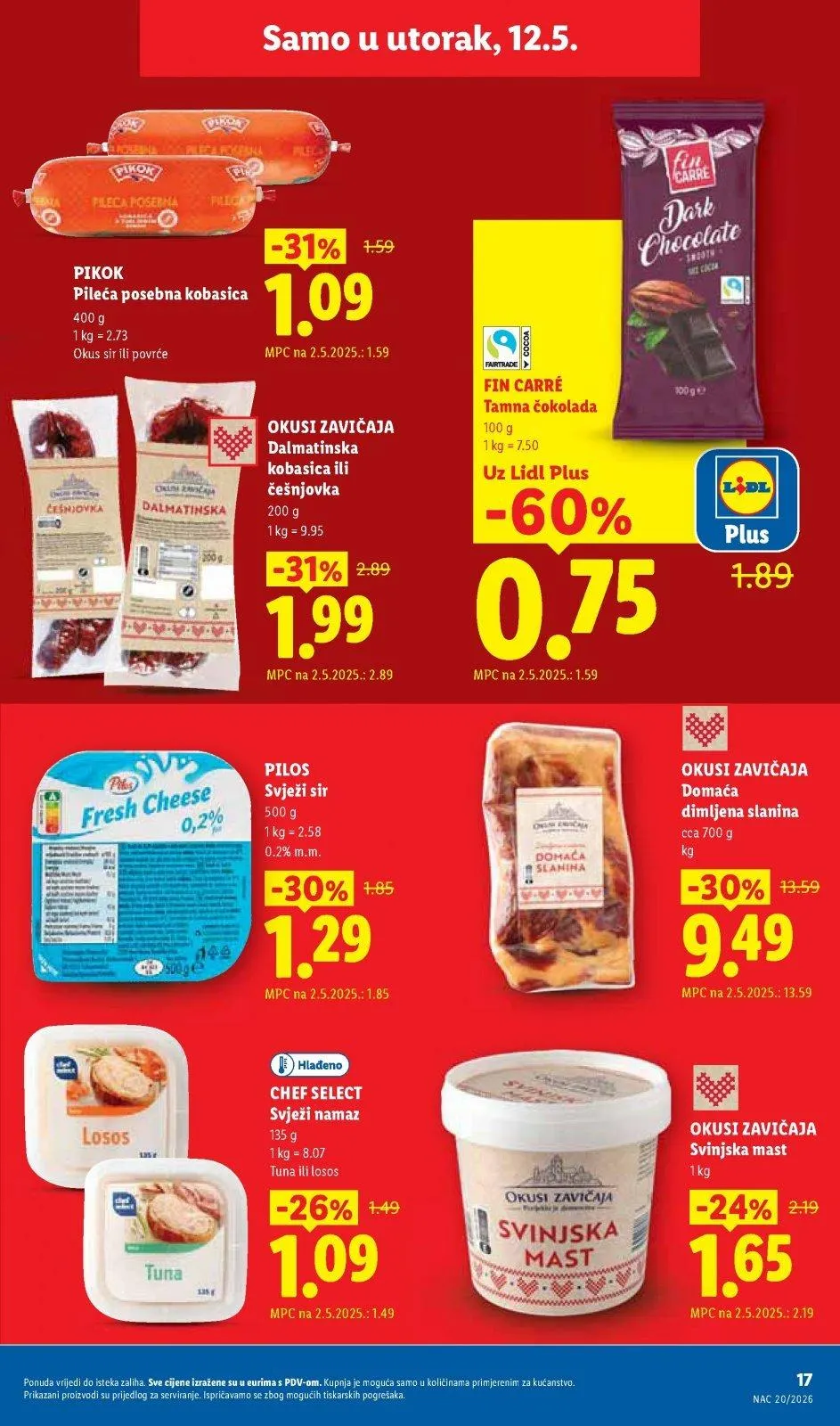 Katalog Lidl katalog do 17.05.2026 od 7. svibnja do 17. svibnja 2026. - Pregled Stranica 17