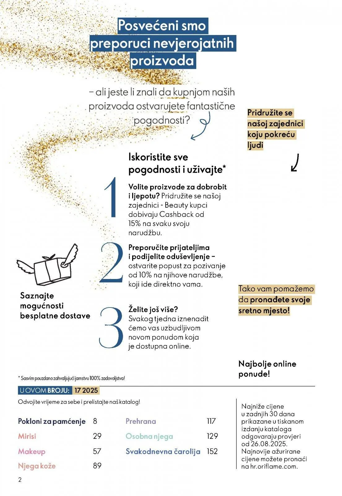 Katalog Oriflame katalog do 30.12.2025 od 11. prosinca do 30. prosinca 2025. - Pregled Stranica 2