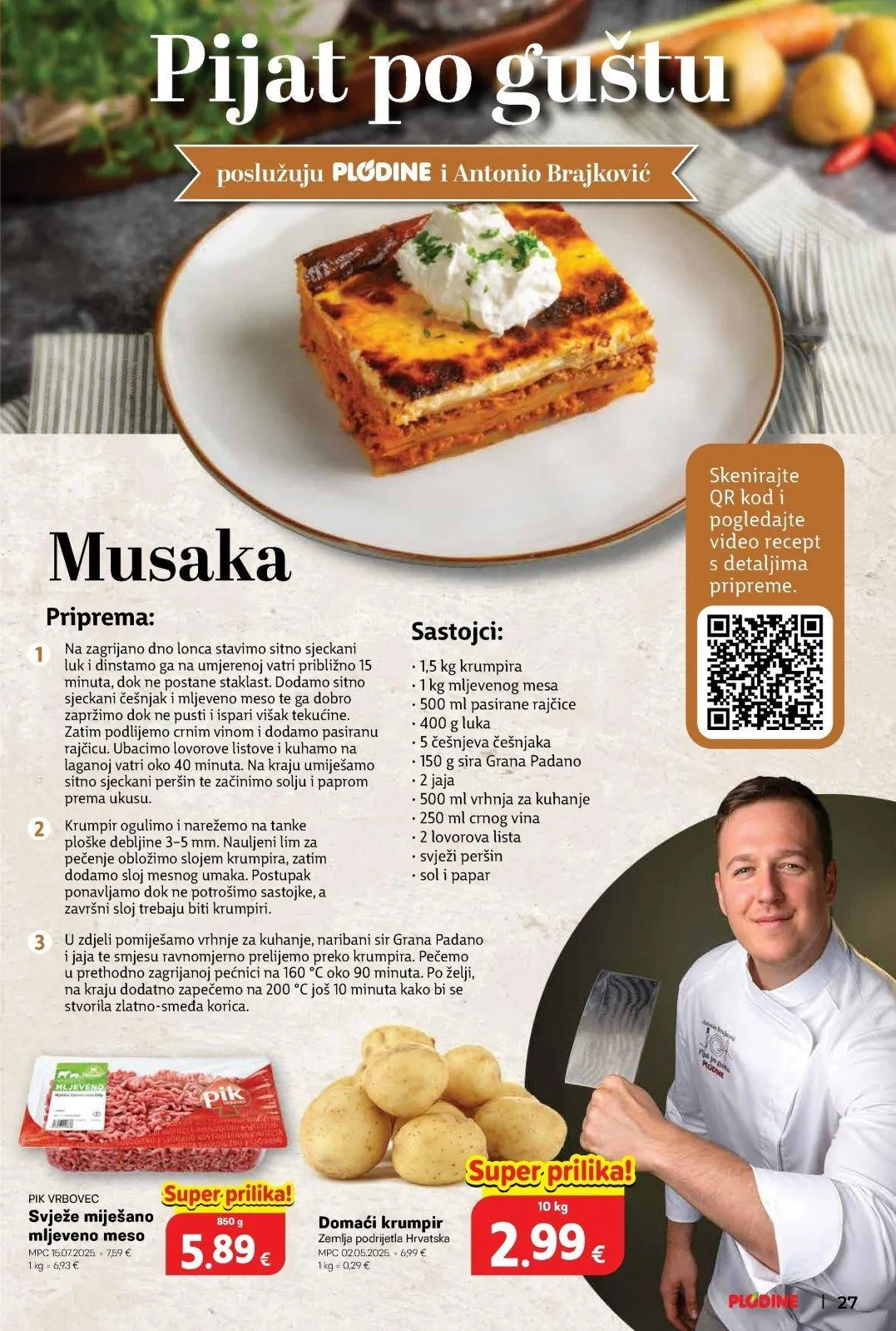 Katalog Plodine katalog do 17.03.2026 od 12. ožujka do 17. ožujka 2026. - Pregled Stranica 27