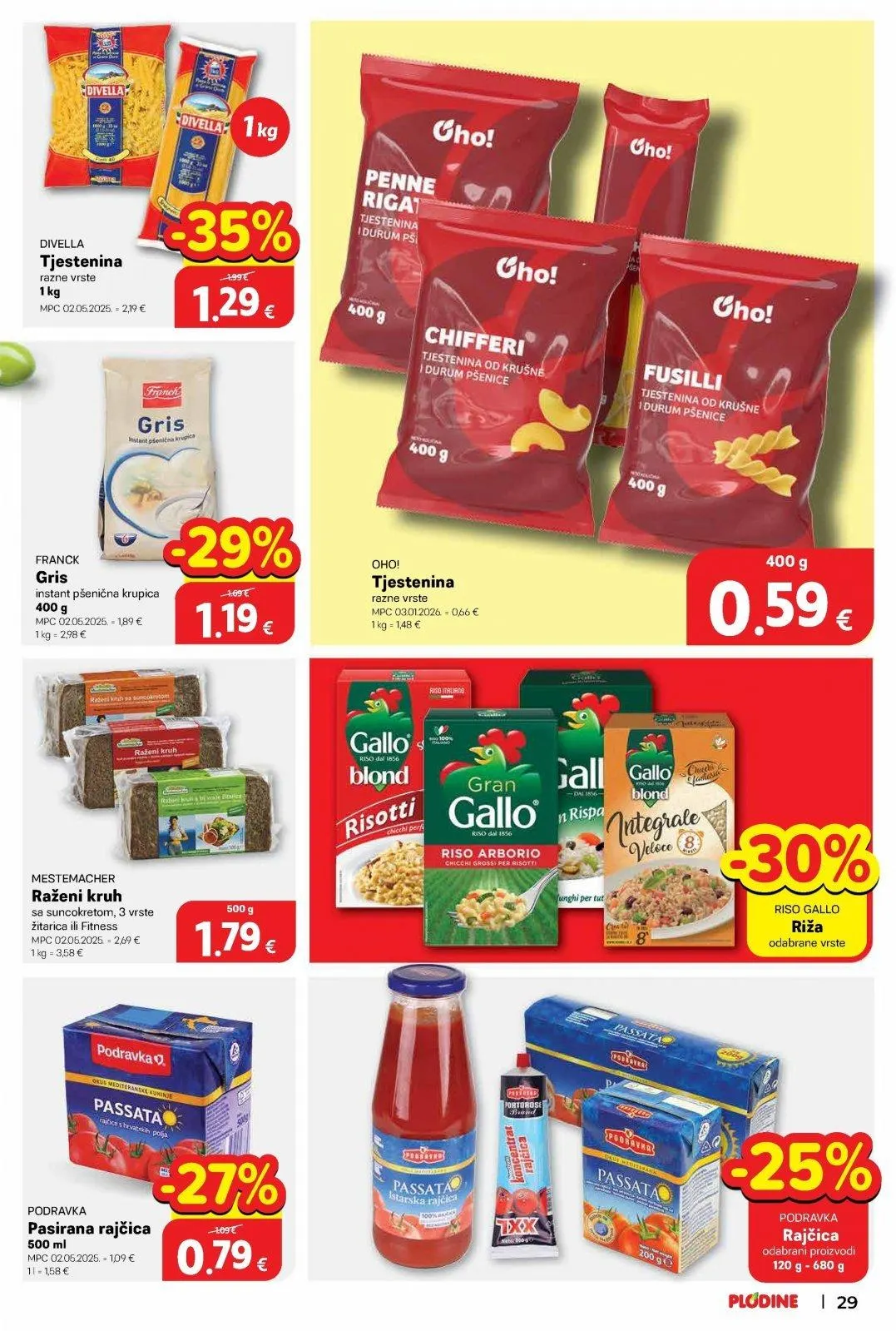 Katalog Plodine katalog do 02.06.2026 od 28. svibnja do 2. lipnja 2026. - Pregled Stranica 29