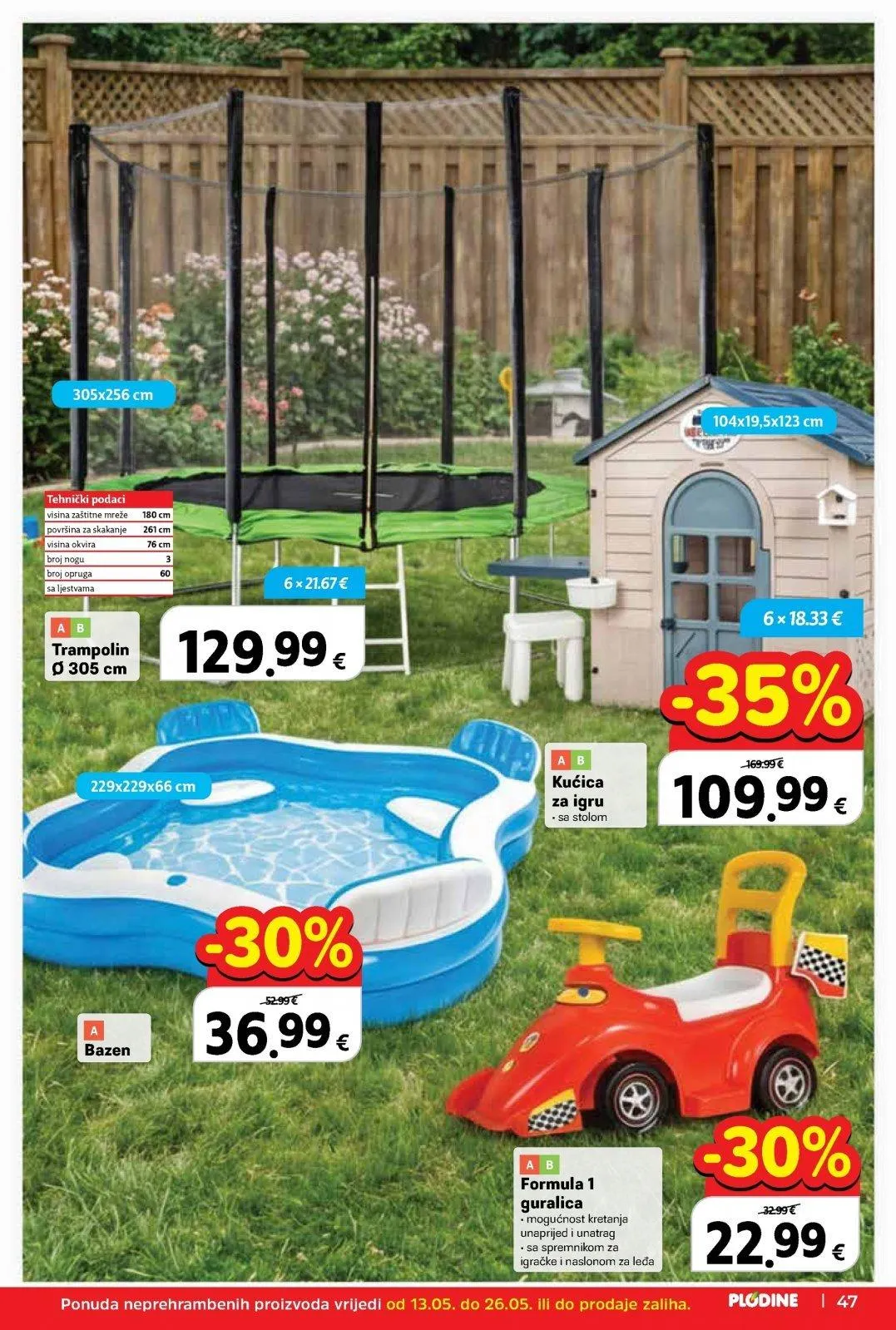 Katalog Plodine katalog do 19.05.2026 od 13. svibnja do 19. svibnja 2026. - Pregled Stranica 47