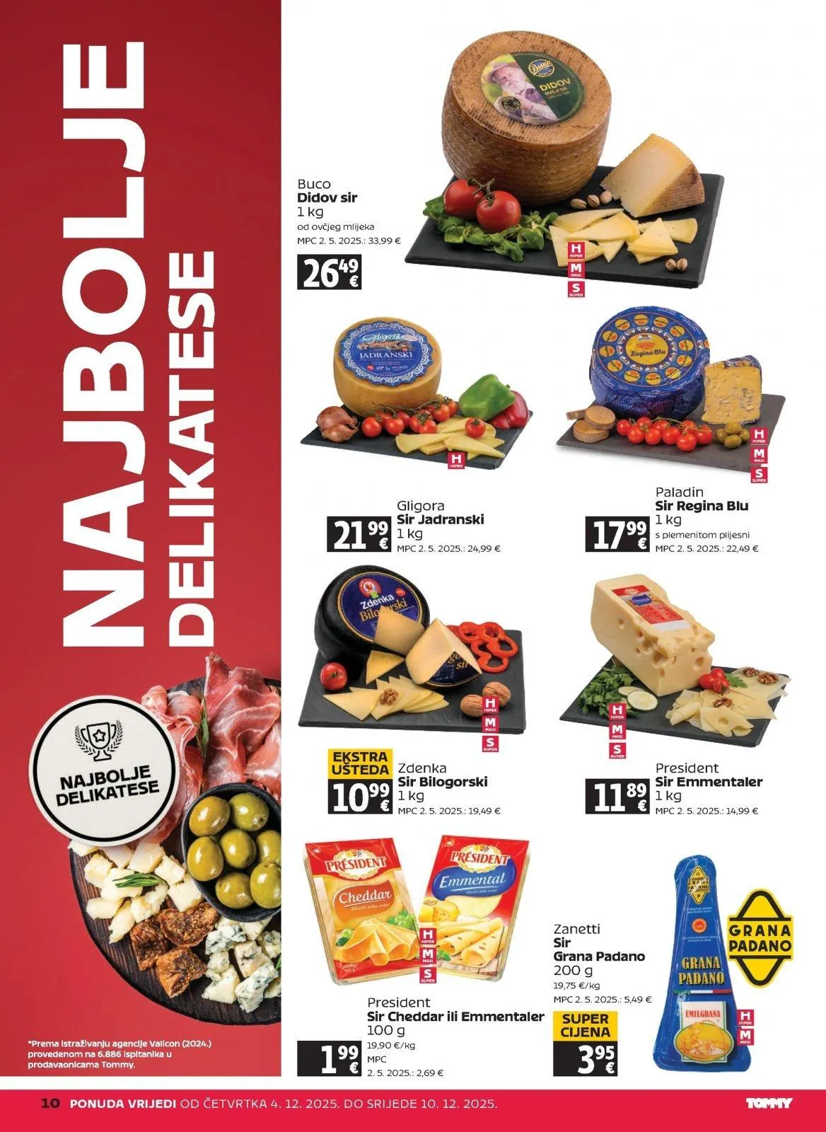 Katalog Tommy katalog do 10.12.2025 od 4. prosinca do 10. prosinca 2025. - Pregled Stranica 10