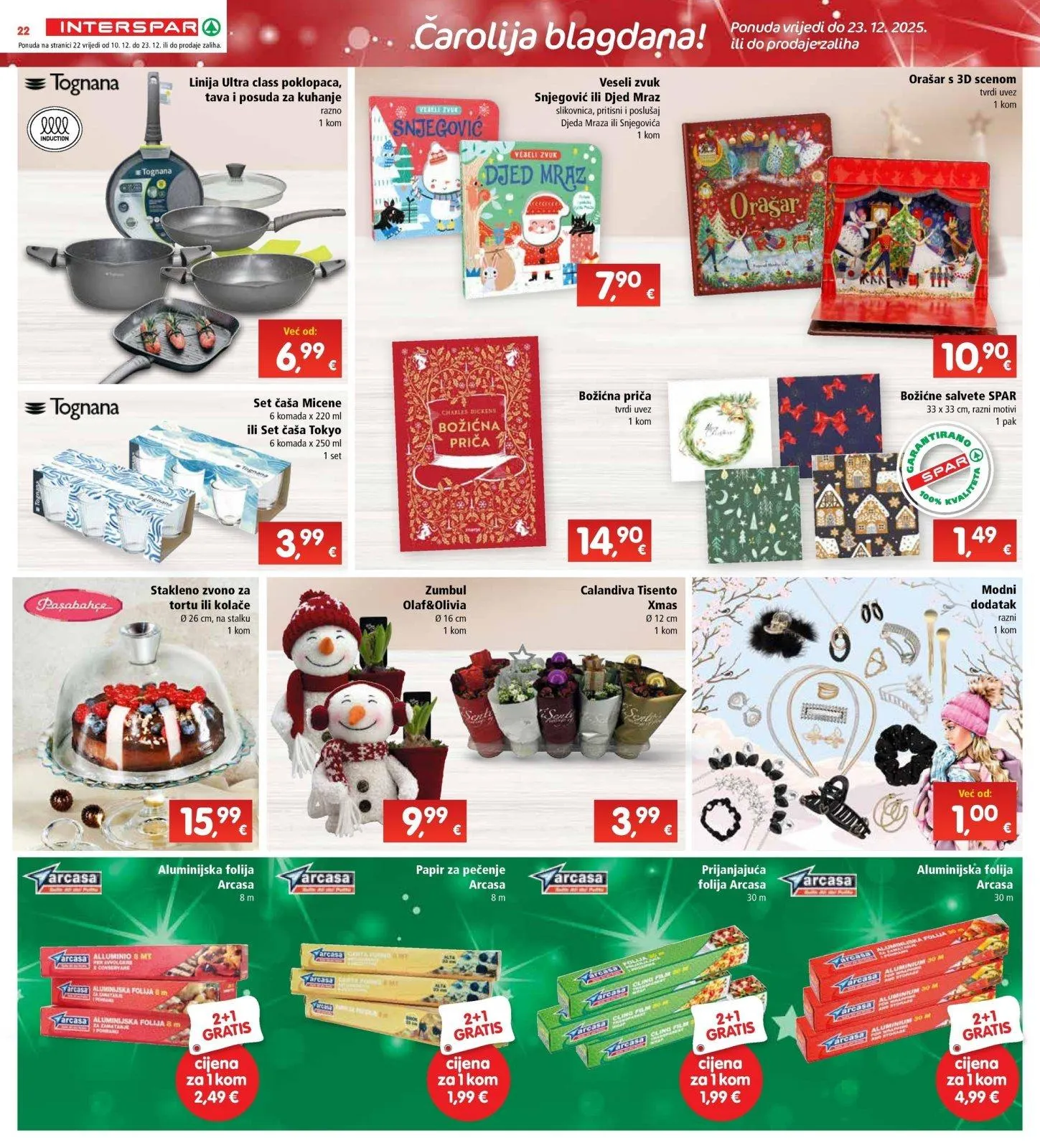 Katalog Interspar katalog do 16.12.2025 od 11. prosinca do 16. prosinca 2025. - Pregled Stranica 25