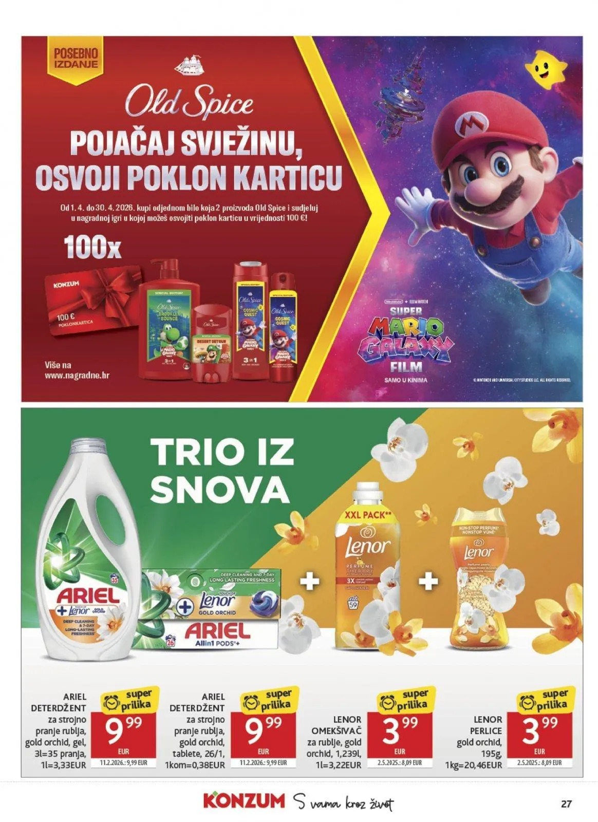Katalog Konzum katalog do 07.04.2026 od 2. travnja do 7. travnja 2026. - Pregled Stranica 27