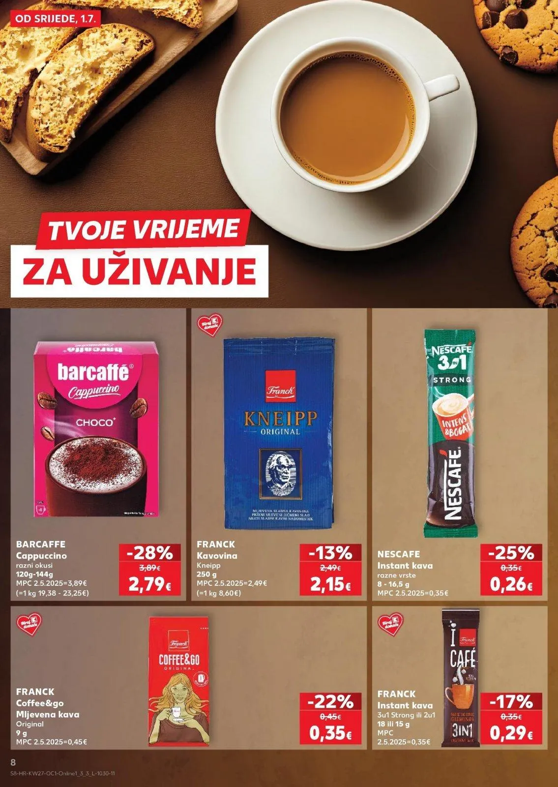 Katalog Kaufland katalog do 07.07.2026 od 1. srpnja do 7. srpnja 2026. - Pregled Stranica 8