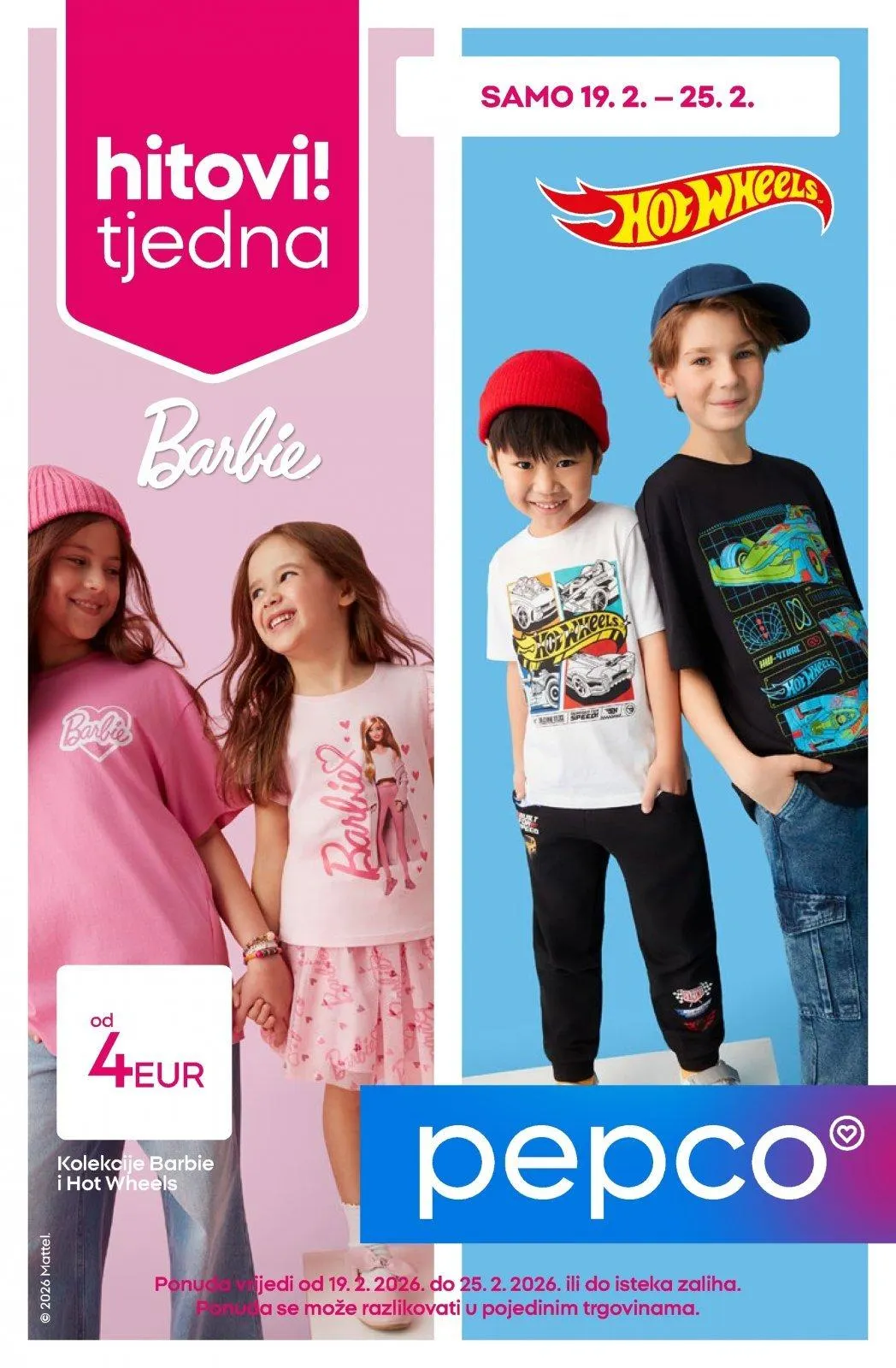 Katalog Pepco katalog do 25.02.2026 od 21. veljače do 25. veljače 2026. - Pregled Stranica 1