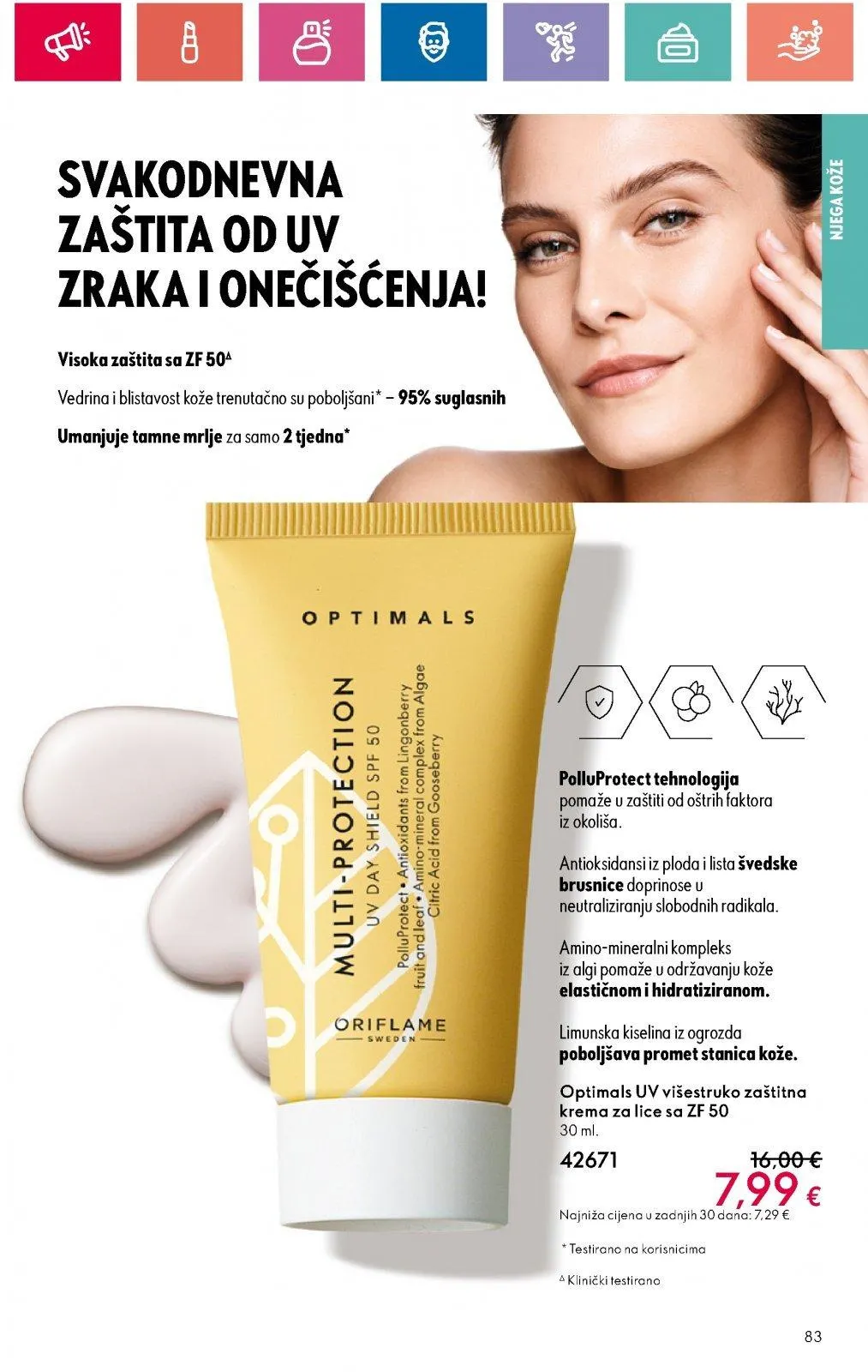 Katalog Oriflame katalog do 11.09.2024 od 29. kolovoza do 11. rujna 2024. - Pregled Stranica 83