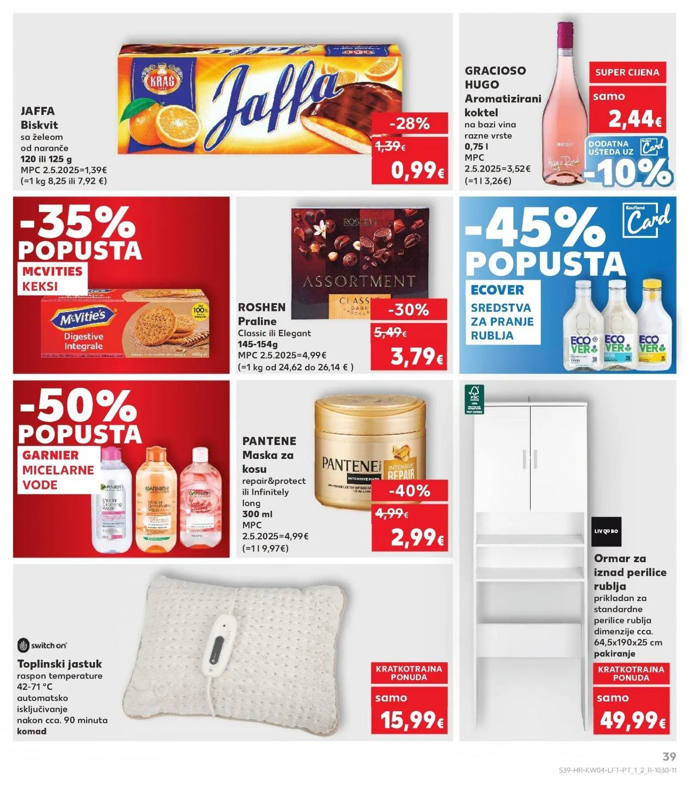 Katalog Kaufland katalog do 27.01.2026 od 21. siječnja do 27. siječnja 2026. - Pregled Stranica 39