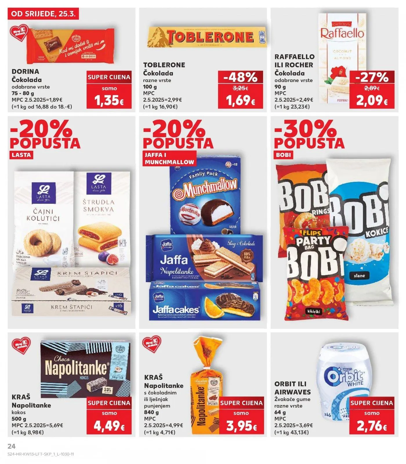 Katalog Kaufland katalog do 31.03.2026 od 25. ožujka do 31. ožujka 2026. - Pregled Stranica 24