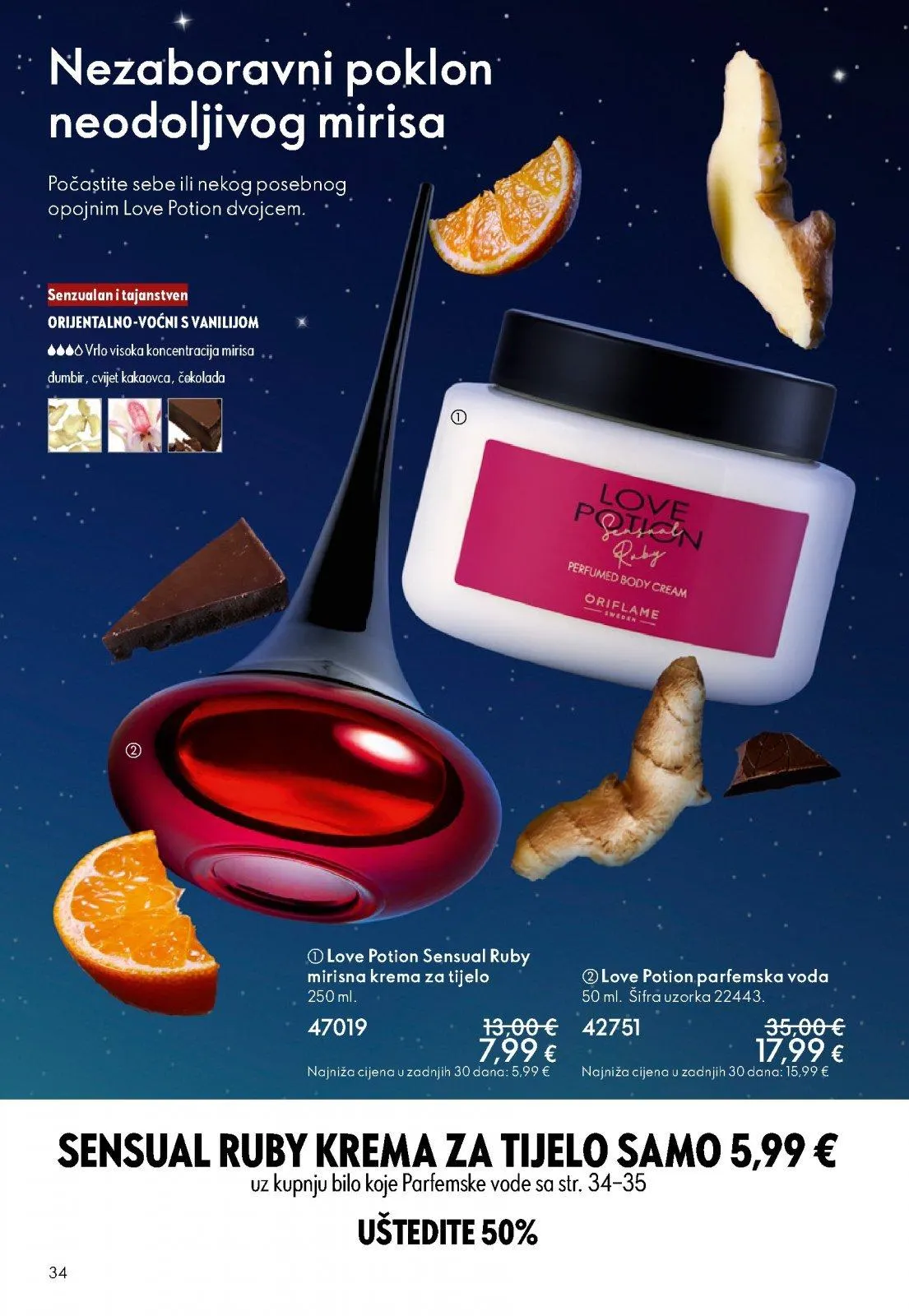 Katalog Oriflame katalog do 30.12.2025 od 11. prosinca do 30. prosinca 2025. - Pregled Stranica 34