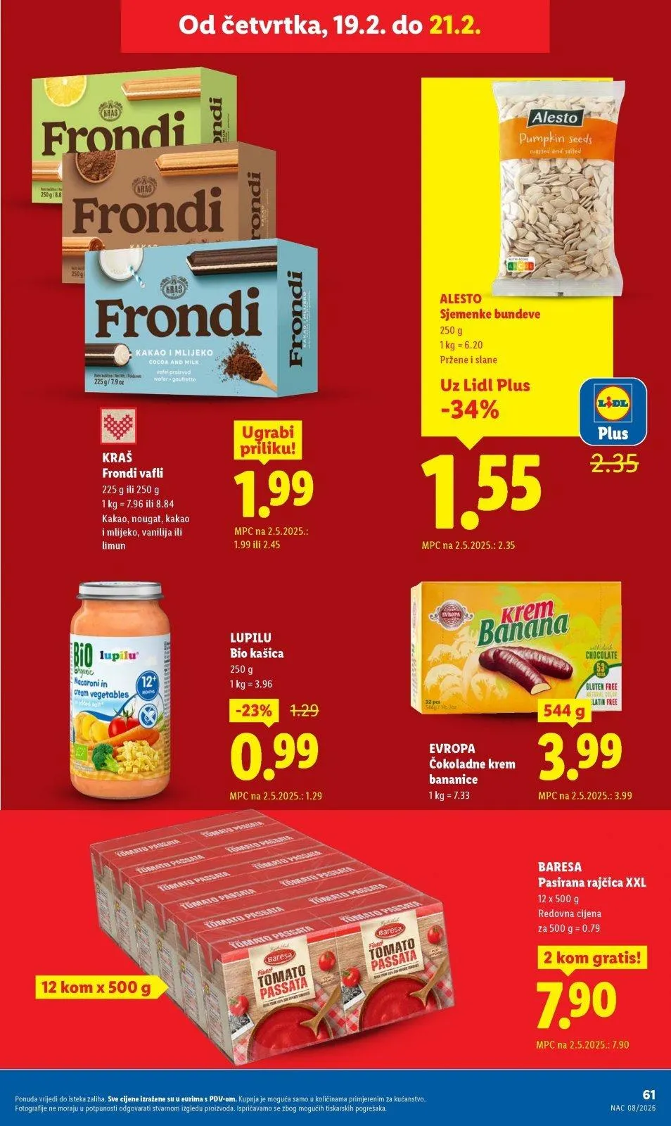 Katalog Lidl katalog do 21.02.2026 od 12. veljače do 21. veljače 2026. - Pregled Stranica 61