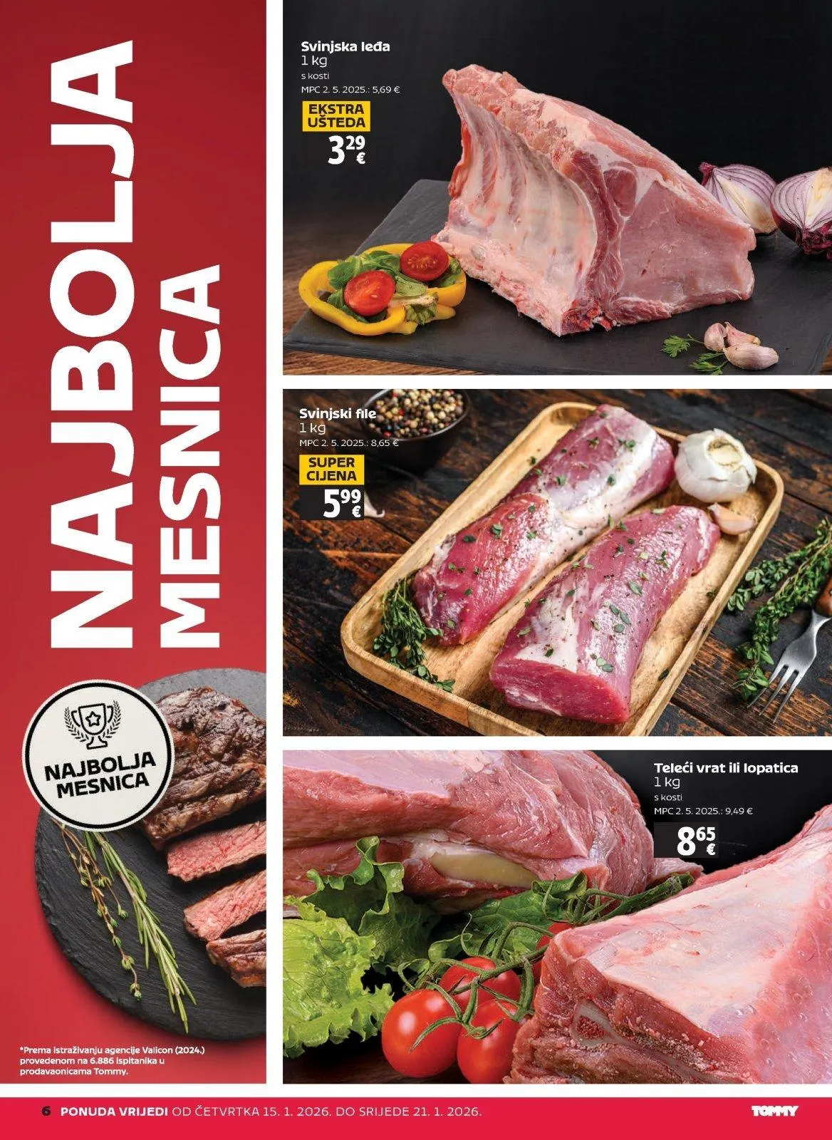 Katalog Tommy katalog do 21.01.2026 od 15. siječnja do 21. siječnja 2026. - Pregled Stranica 6