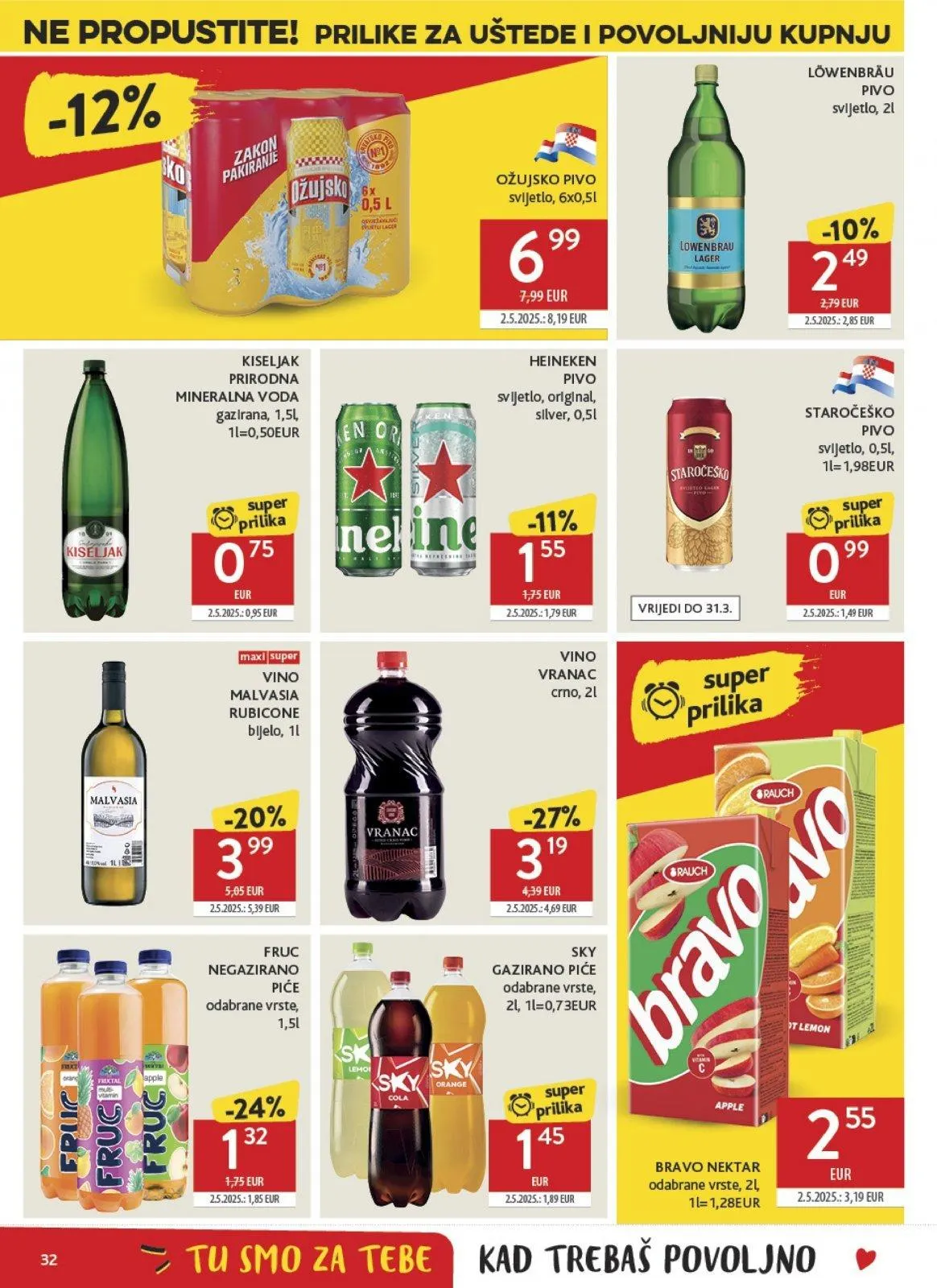 Katalog Konzum katalog do 24.03.2026 od 19. ožujka do 24. ožujka 2026. - Pregled Stranica 32