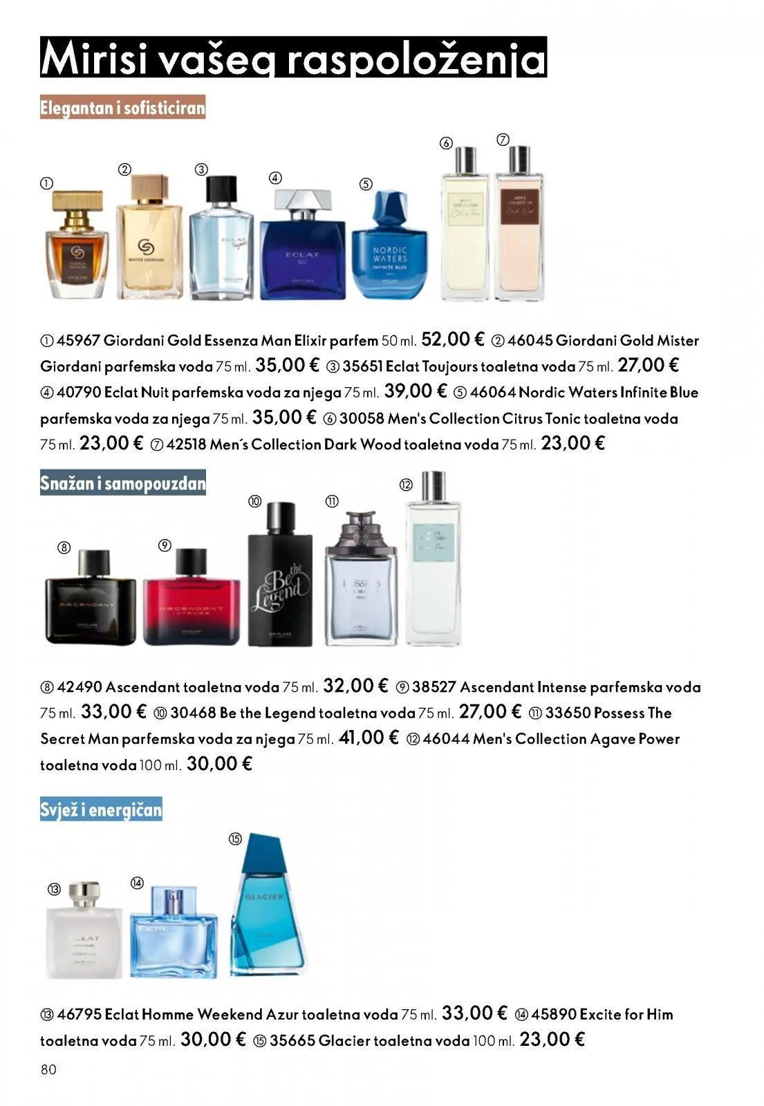 Katalog Oriflame katalog do 27.01.2026 od 6. siječnja do 27. siječnja 2026. - Pregled Stranica 80