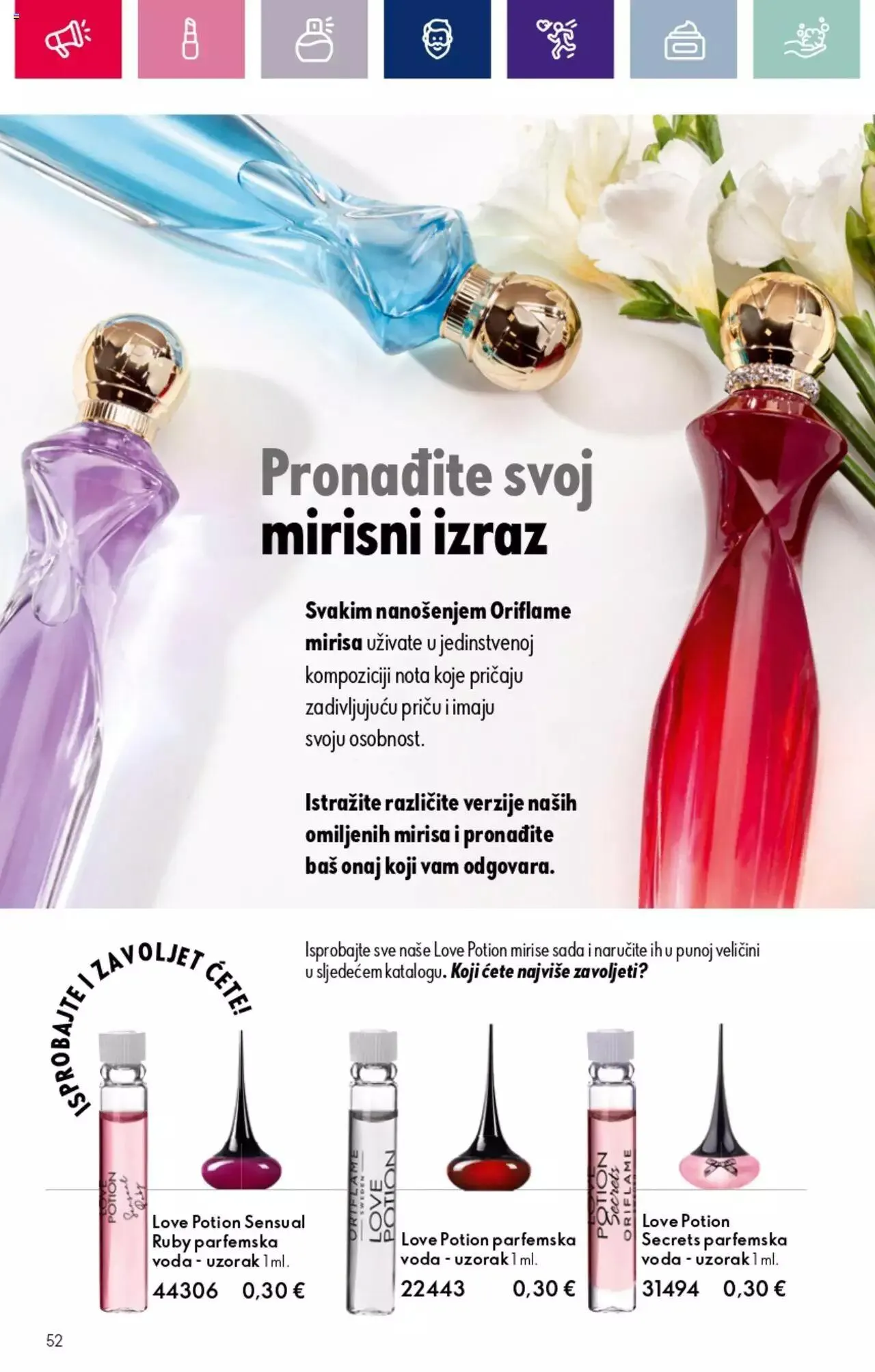 Katalog Katalog Oriflame 2/2024 od 17. siječnja do 14. veljače 2024. - Pregled Stranica 52