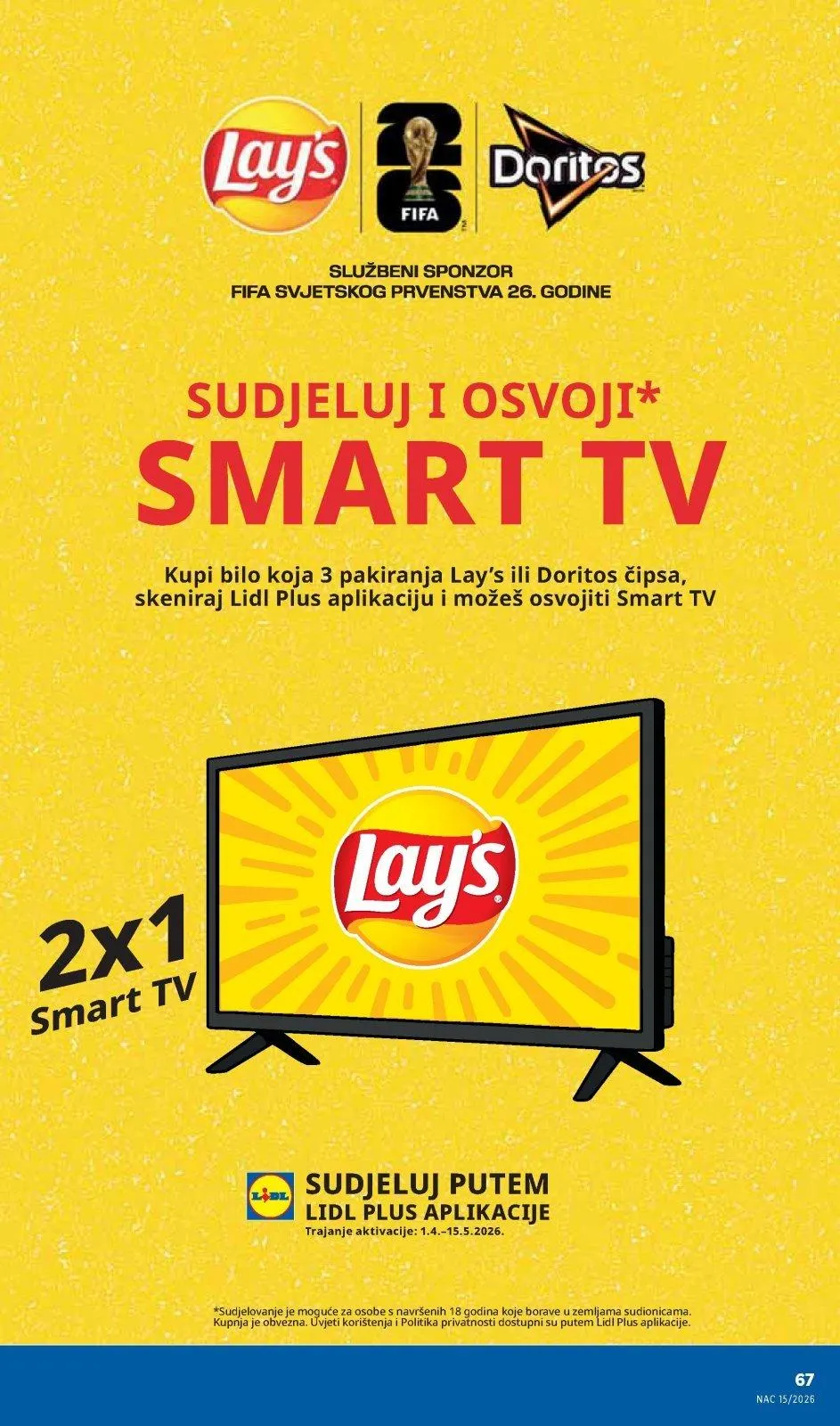 Katalog Lidl katalog do 12.04.2026 od 2. travnja do 12. travnja 2026. - Pregled Stranica 67