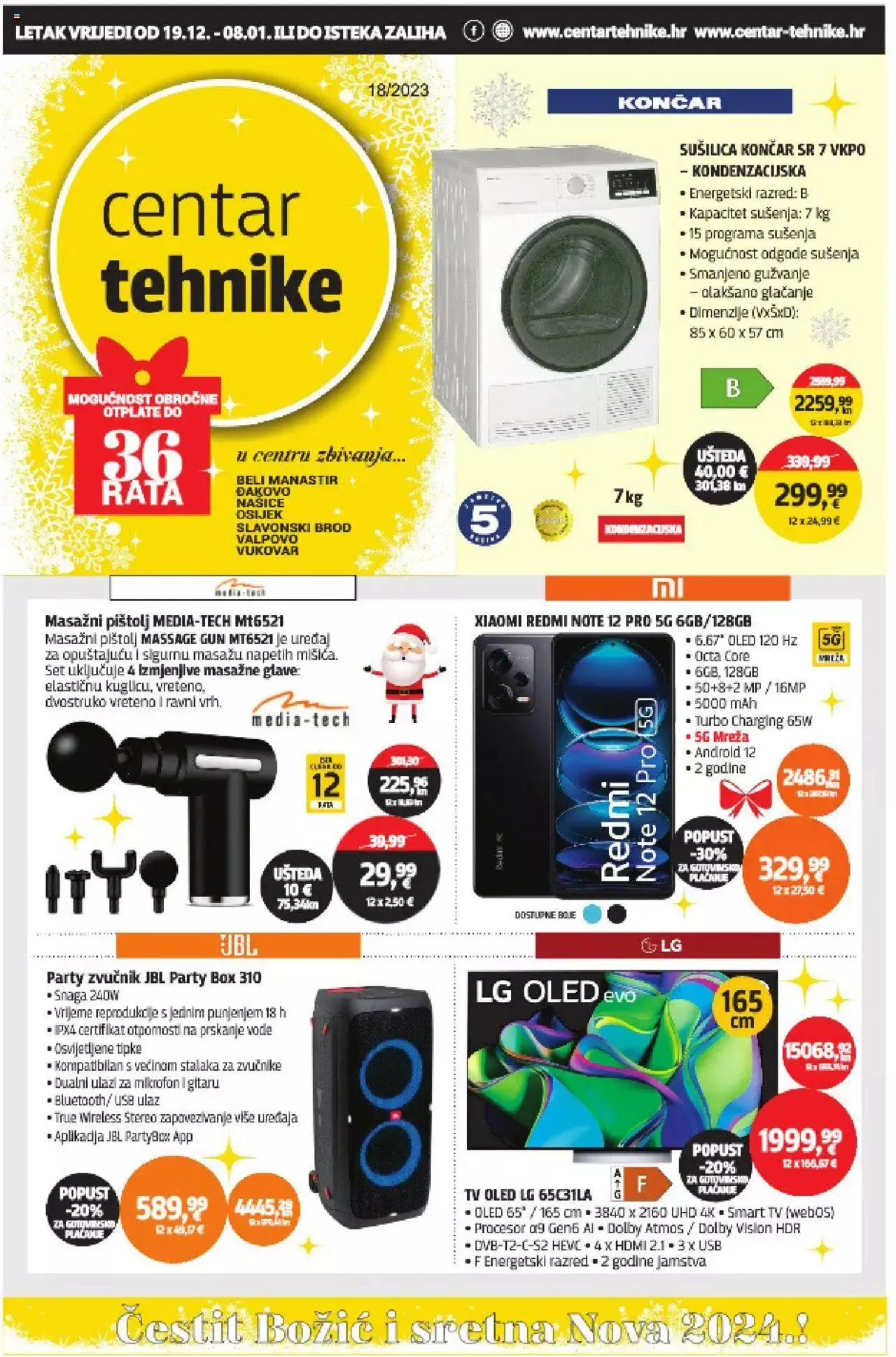 Katalog Katalog Centar Tehnike od 19. prosinca do 8. siječnja 2024. - Pregled Stranica