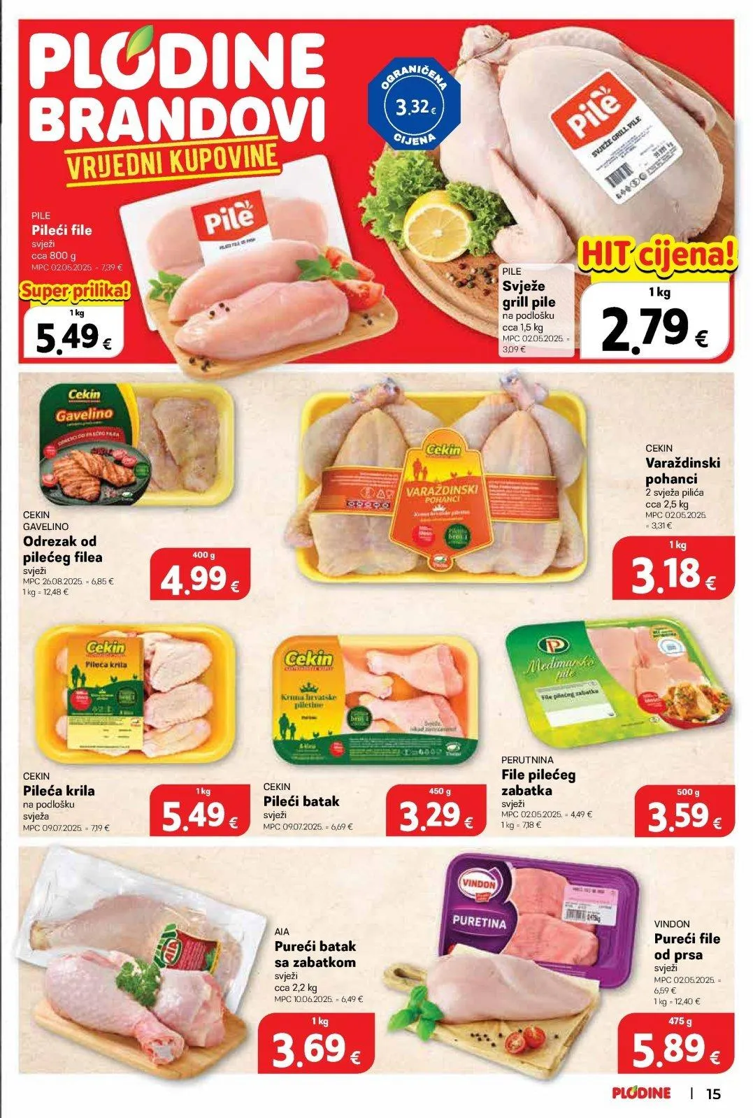 Katalog Plodine katalog do 24.02.2026 od 19. veljače do 24. veljače 2026. - Pregled Stranica 15