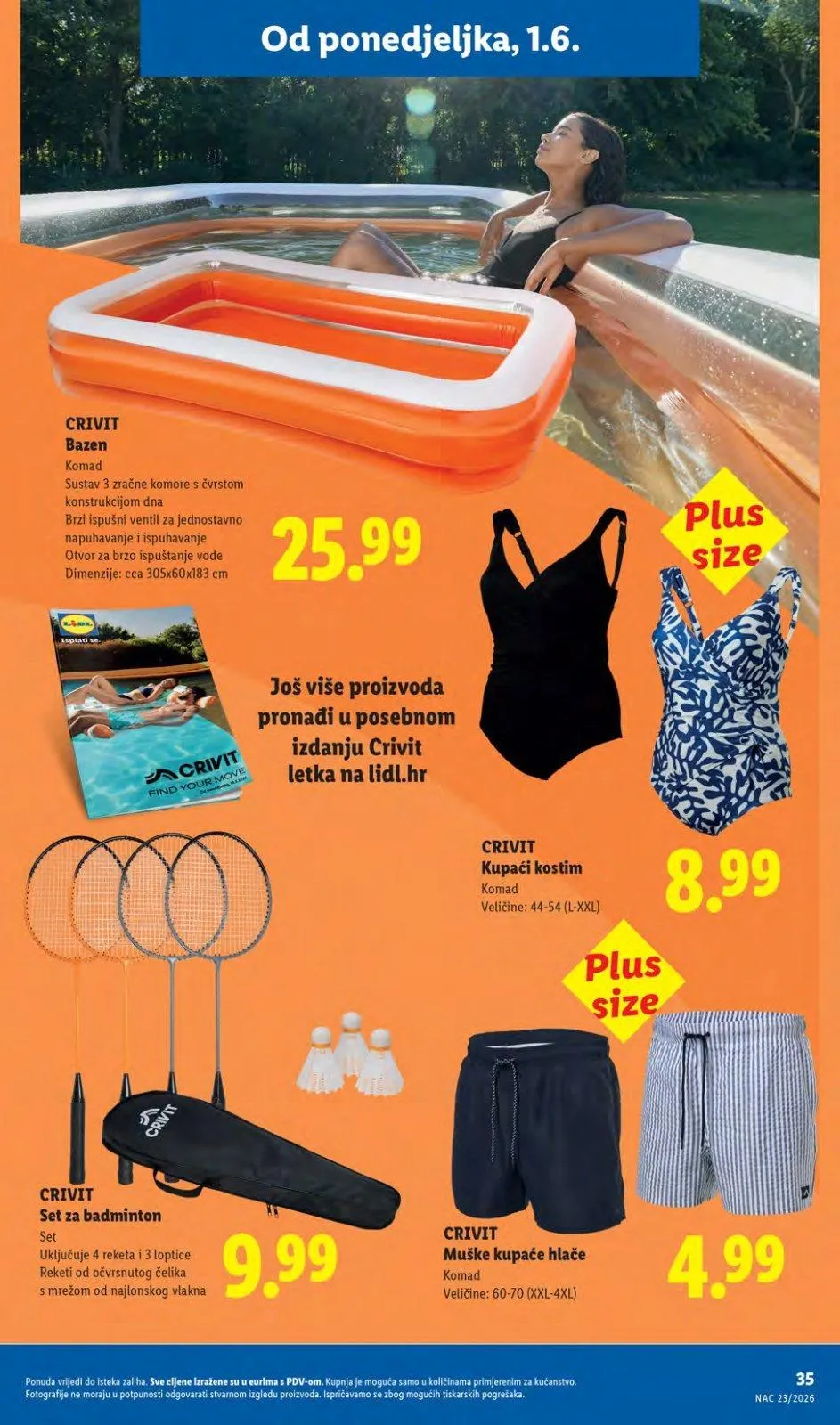 Katalog Lidl katalog do 07.06.2026 od 28. svibnja do 7. lipnja 2026. - Pregled Stranica 35